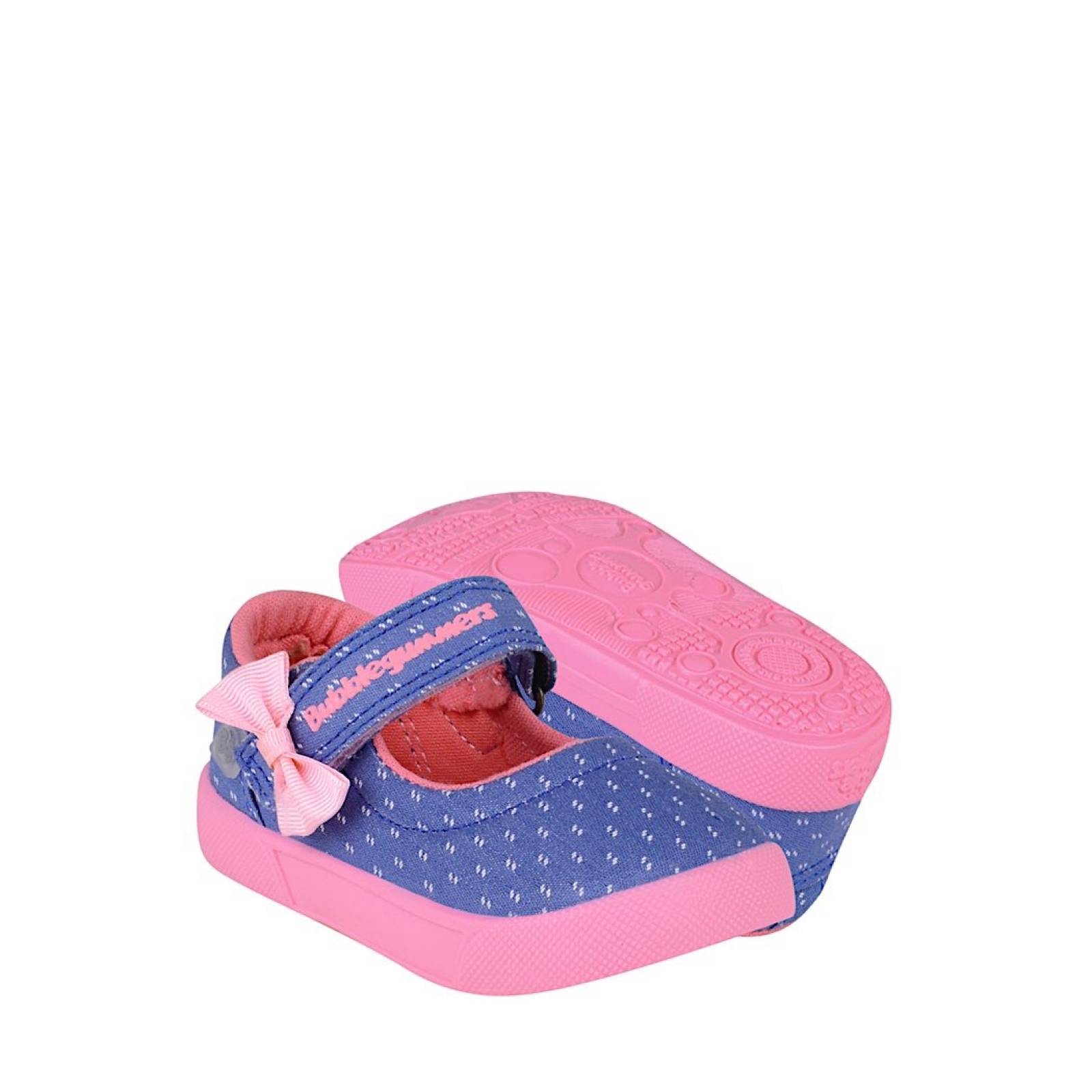 ZAPATOS NIÑA BUBBLE GUMMERS HADA TEXTIL AZUL