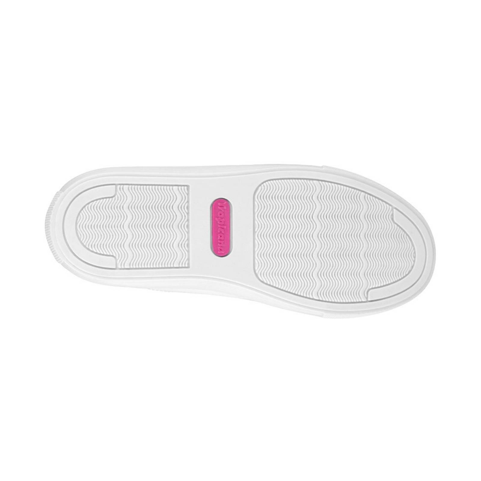 TENIS CASUALES NIÑA TROPICANA 93089 SIMIPIEL BLANCO