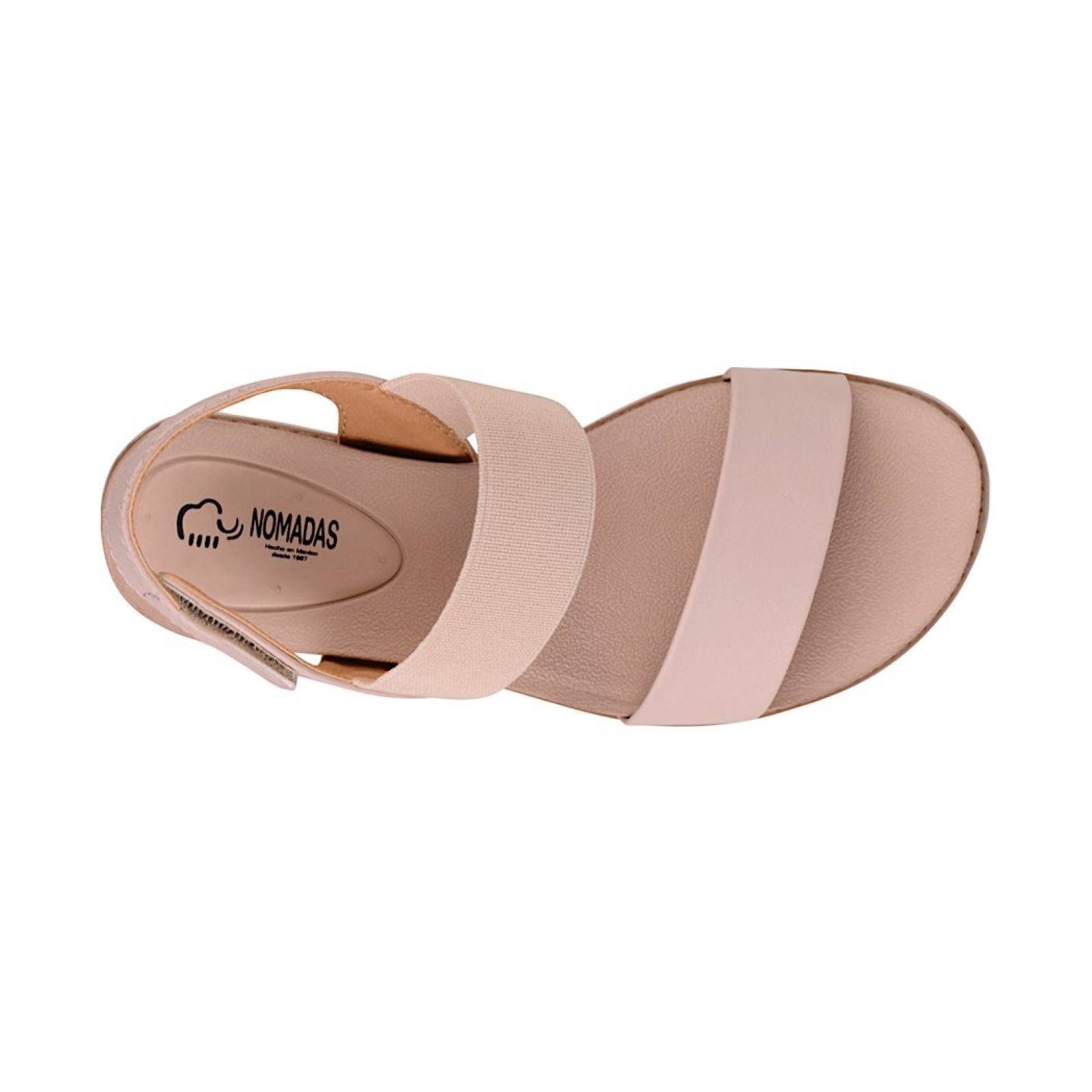 SANDALIAS NIÑA NOMADAS 26000 SIMIPIEL BEIGE