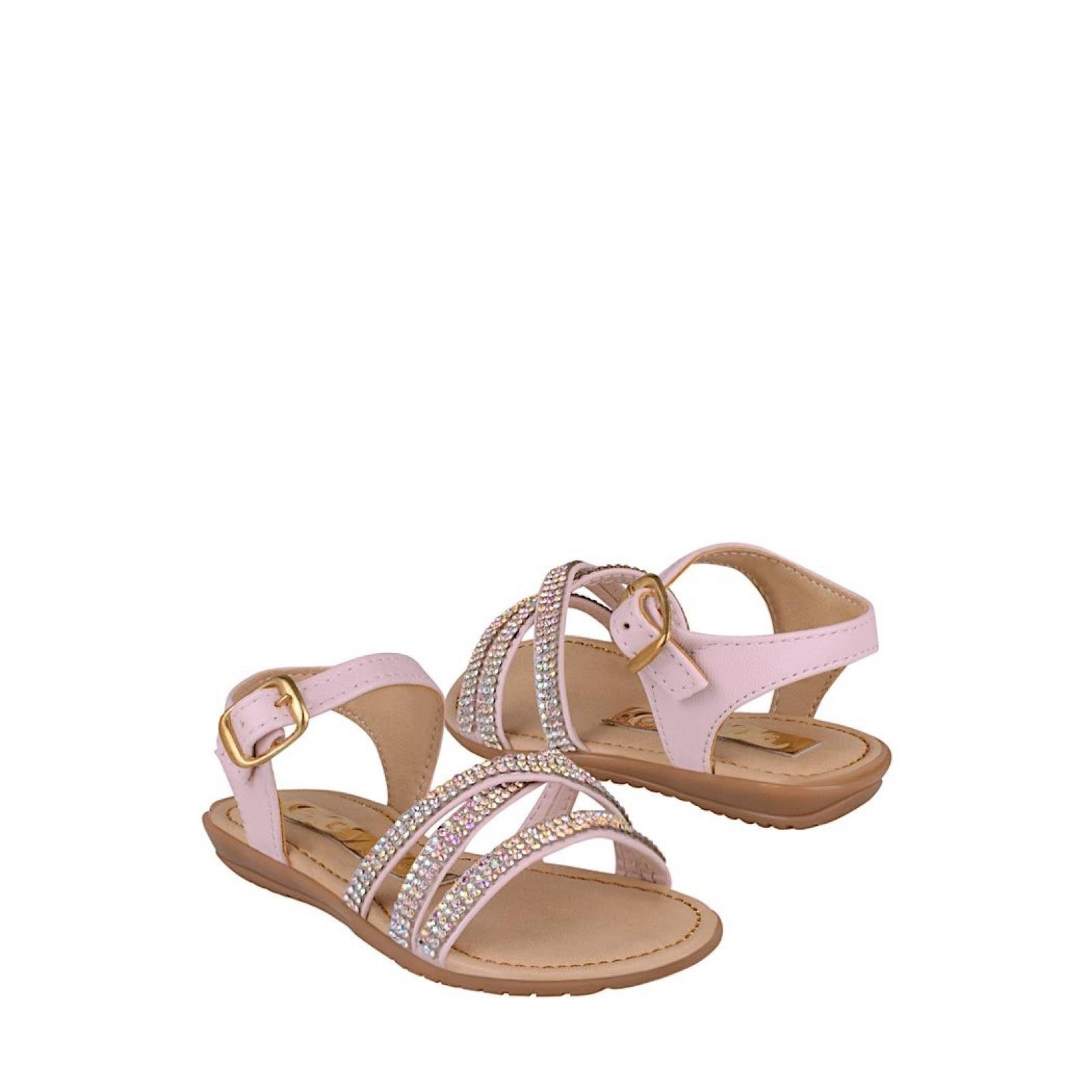 SANDALIAS NIÑA STYLO 16027 SIMIPIEL ROSA