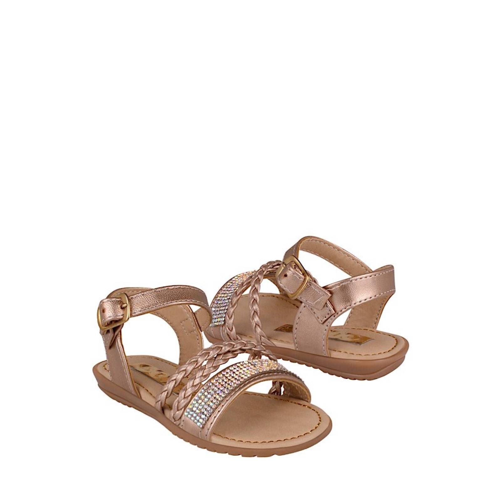 SANDALIAS NIÑA STYLO 16074 SIMIPIEL ORO