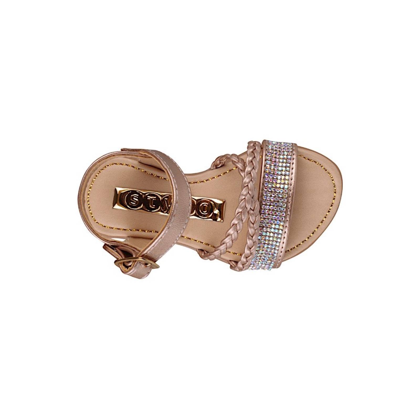 SANDALIAS NIÑA STYLO 16074 SIMIPIEL ORO