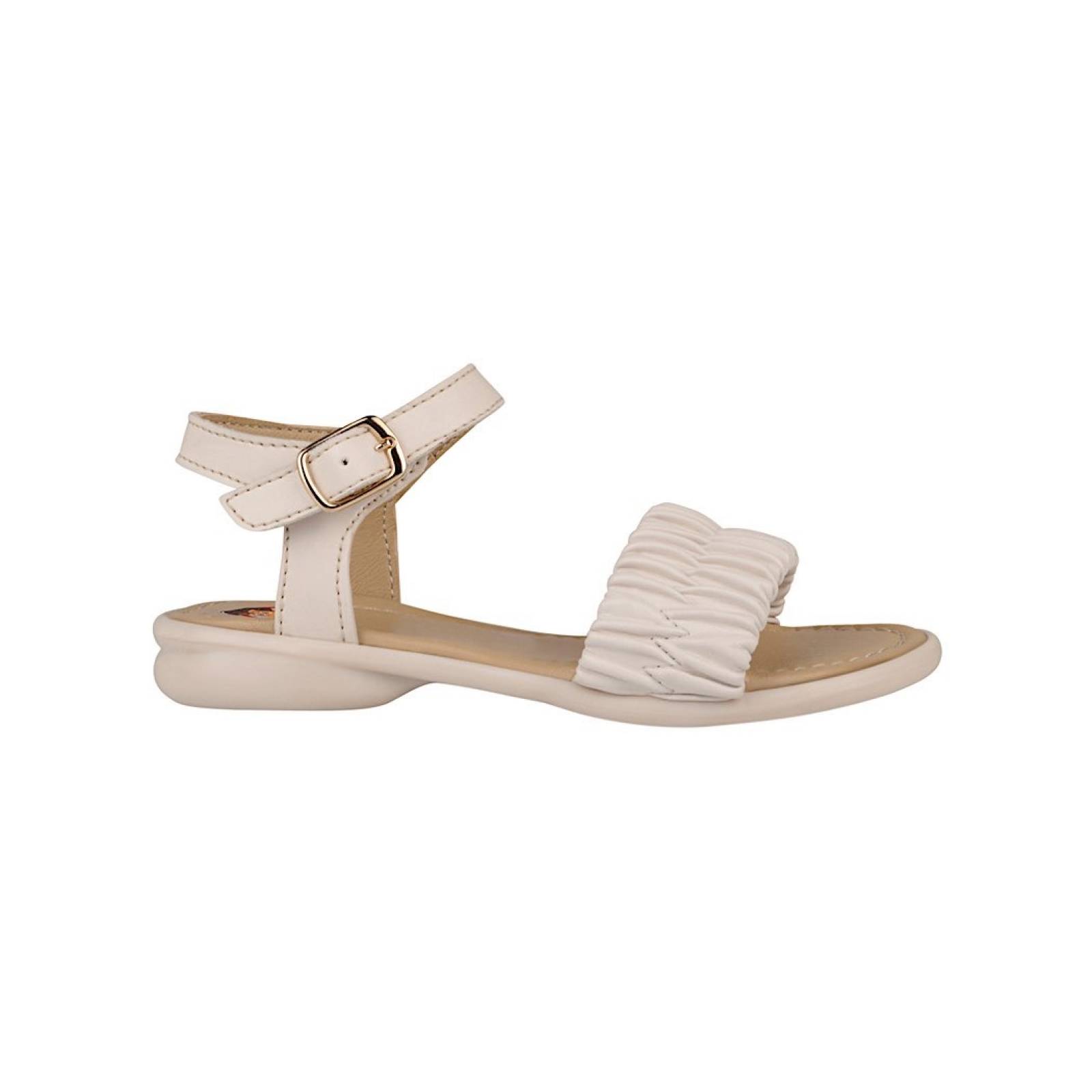 SANDALIAS PARA NIÑA CHABELO C110-B SIMIPIEL BEIGE