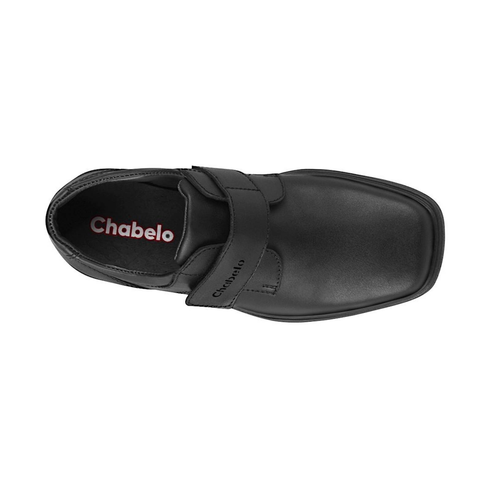 ZAPATOS NIÑO CHABELO C21-A PIEL NEGRO