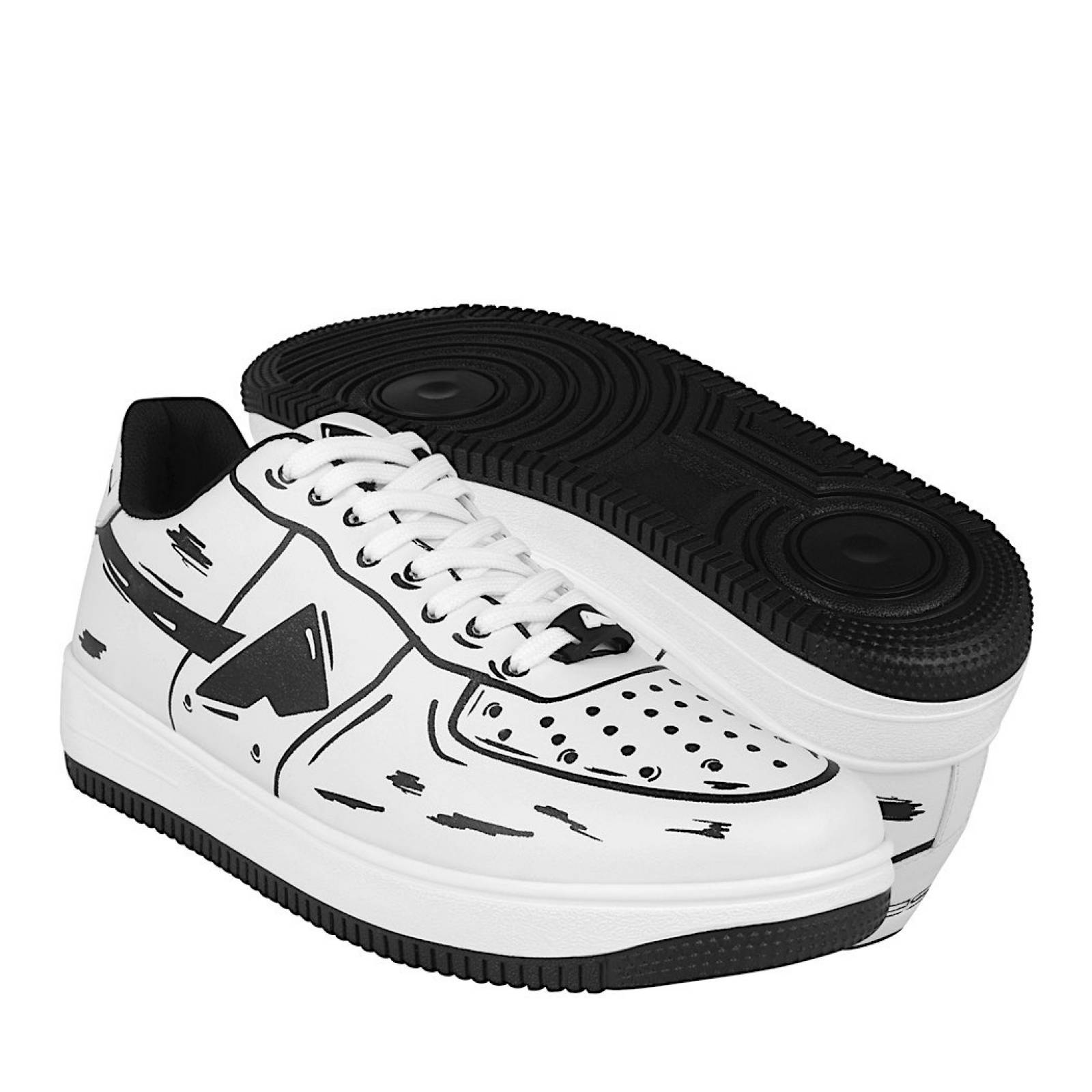 TENIS CASUALES HOMBRE CLASBEN KOBY SIMIPIEL BLANCO