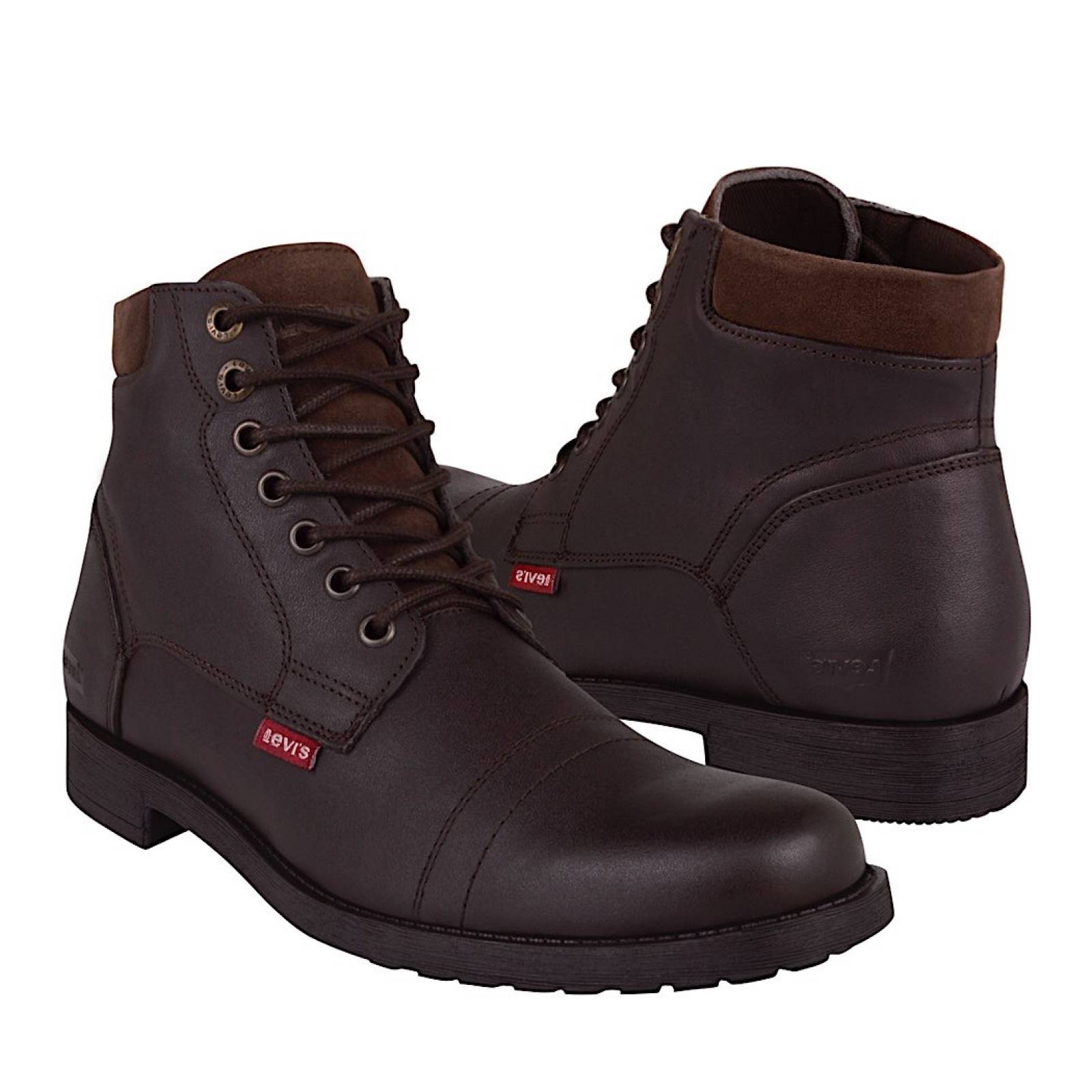 BOTINES CABALLERO LEVI´S  L229177 PIEL CAFÉ
