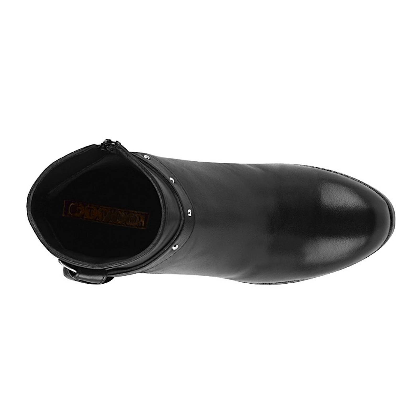 BOTINES DAMA STYLO PIEL 284 PIEL NEGRO