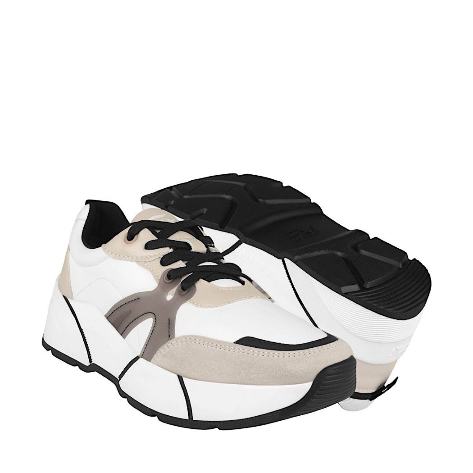 TENIS DAMA FLEXI 116401 SIMIPIEL BLANCO