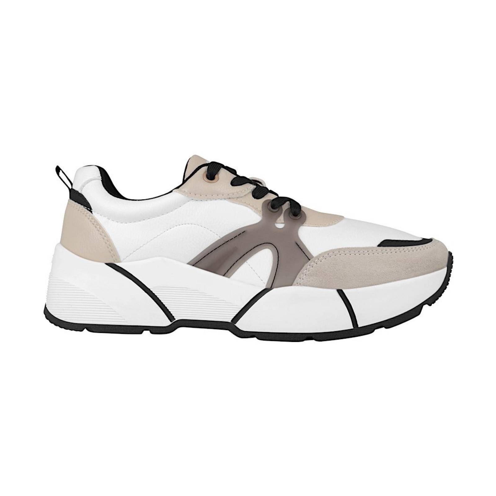 TENIS DAMA FLEXI 116401 SIMIPIEL BLANCO