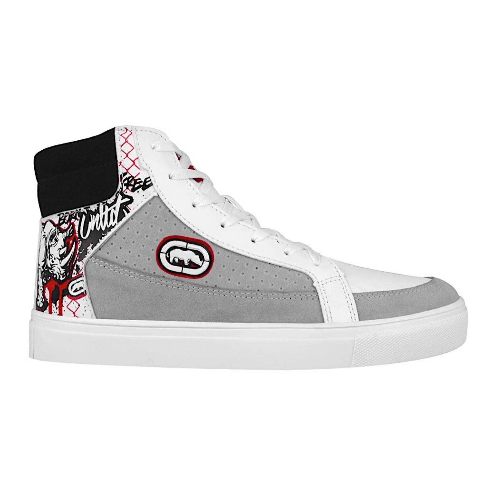 TENIS CASUALES CABALLERO ECKO UNLTD 27 SIMIPIEL BLANCO