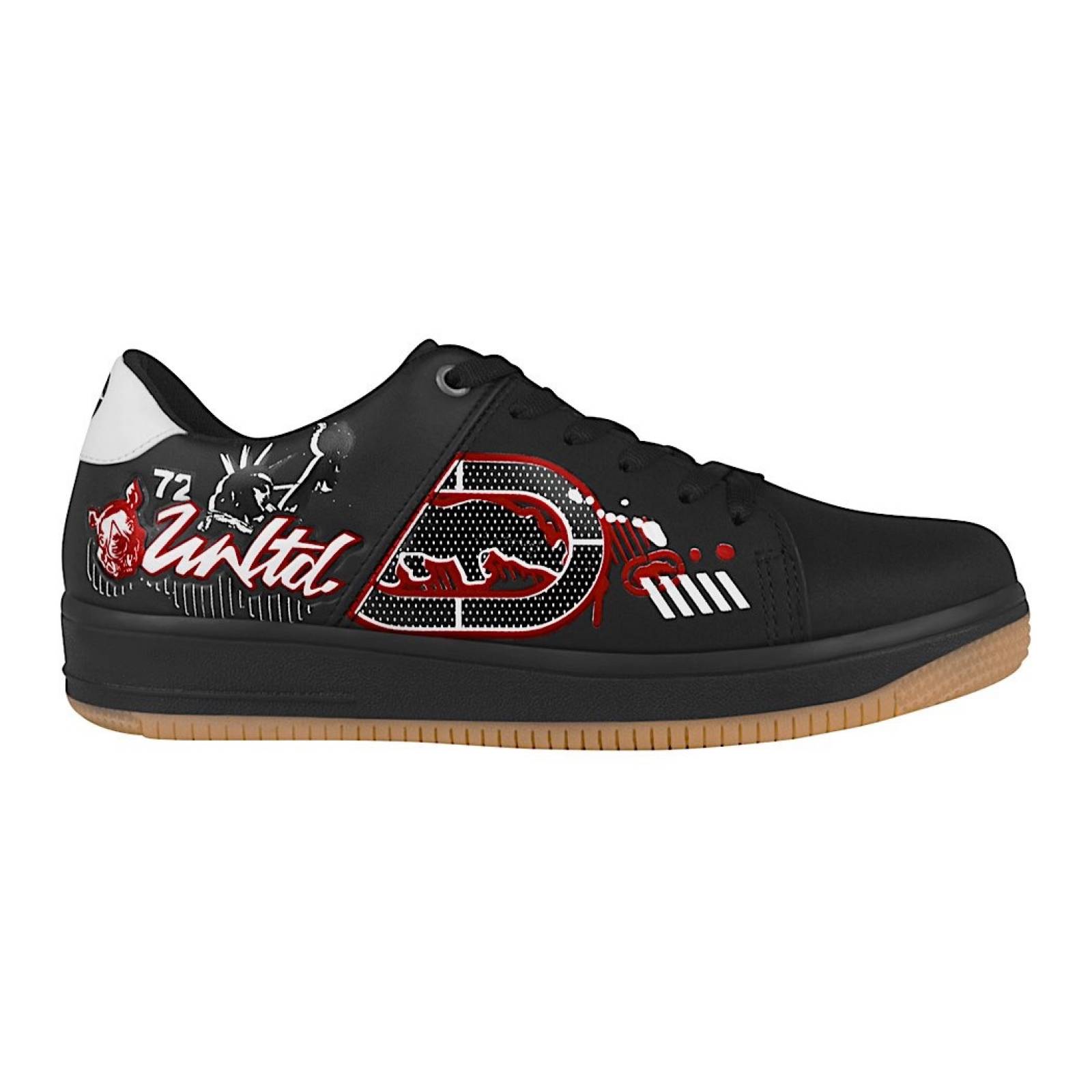 TENIS CASUALES CABALLERO ECKO UNLTD 26 SIMIPIEL NEGRO