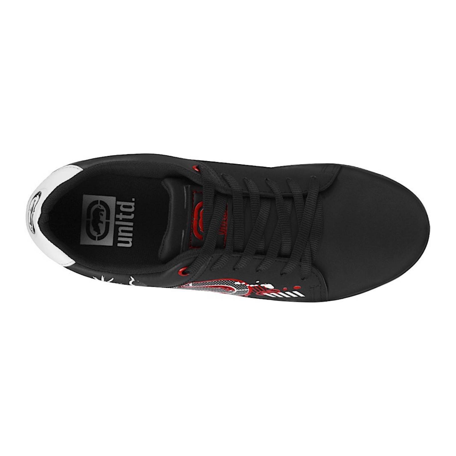 TENIS CASUALES CABALLERO ECKO UNLTD 26 SIMIPIEL NEGRO