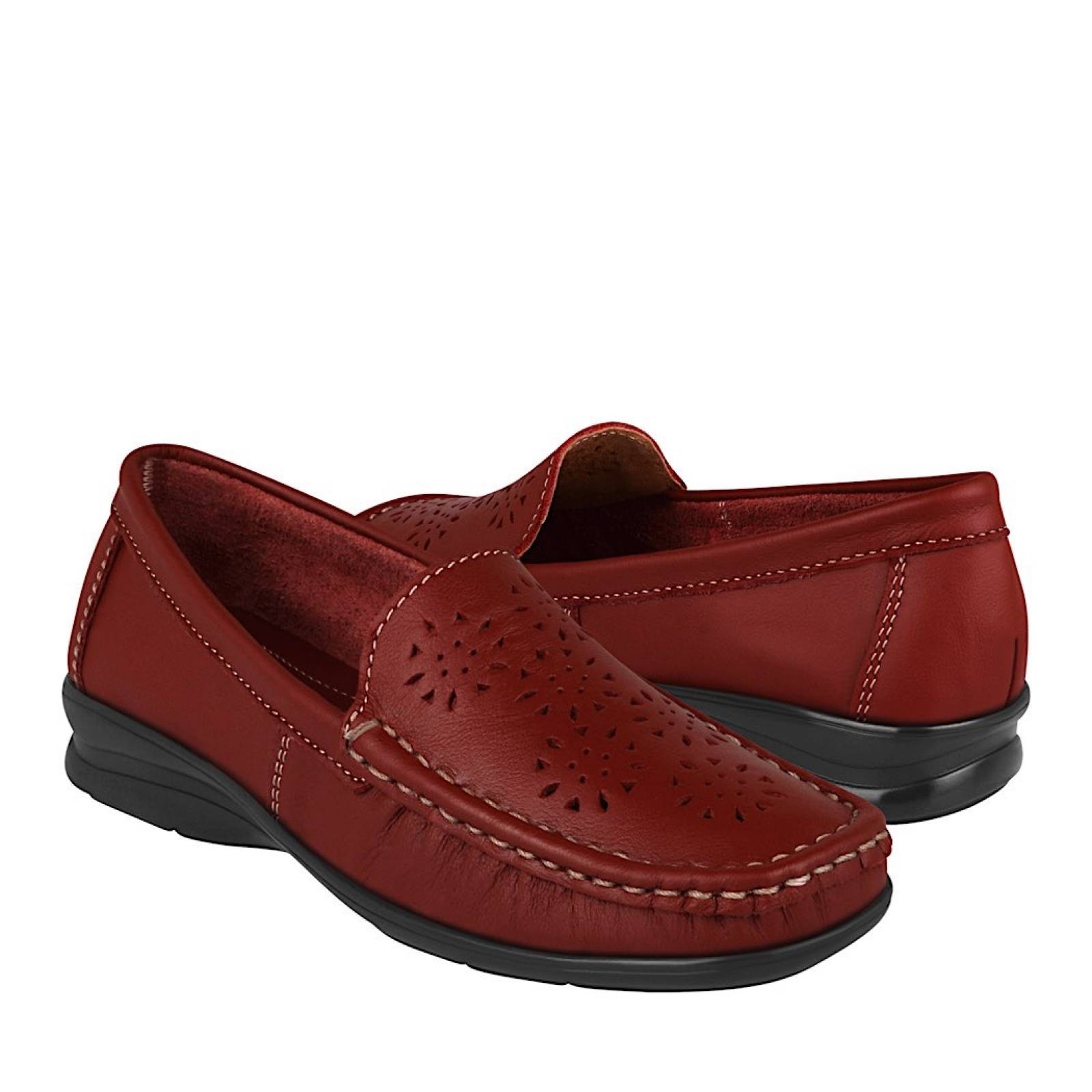 MOCASINES DAMA 902 STYLO PIEL NEGRO