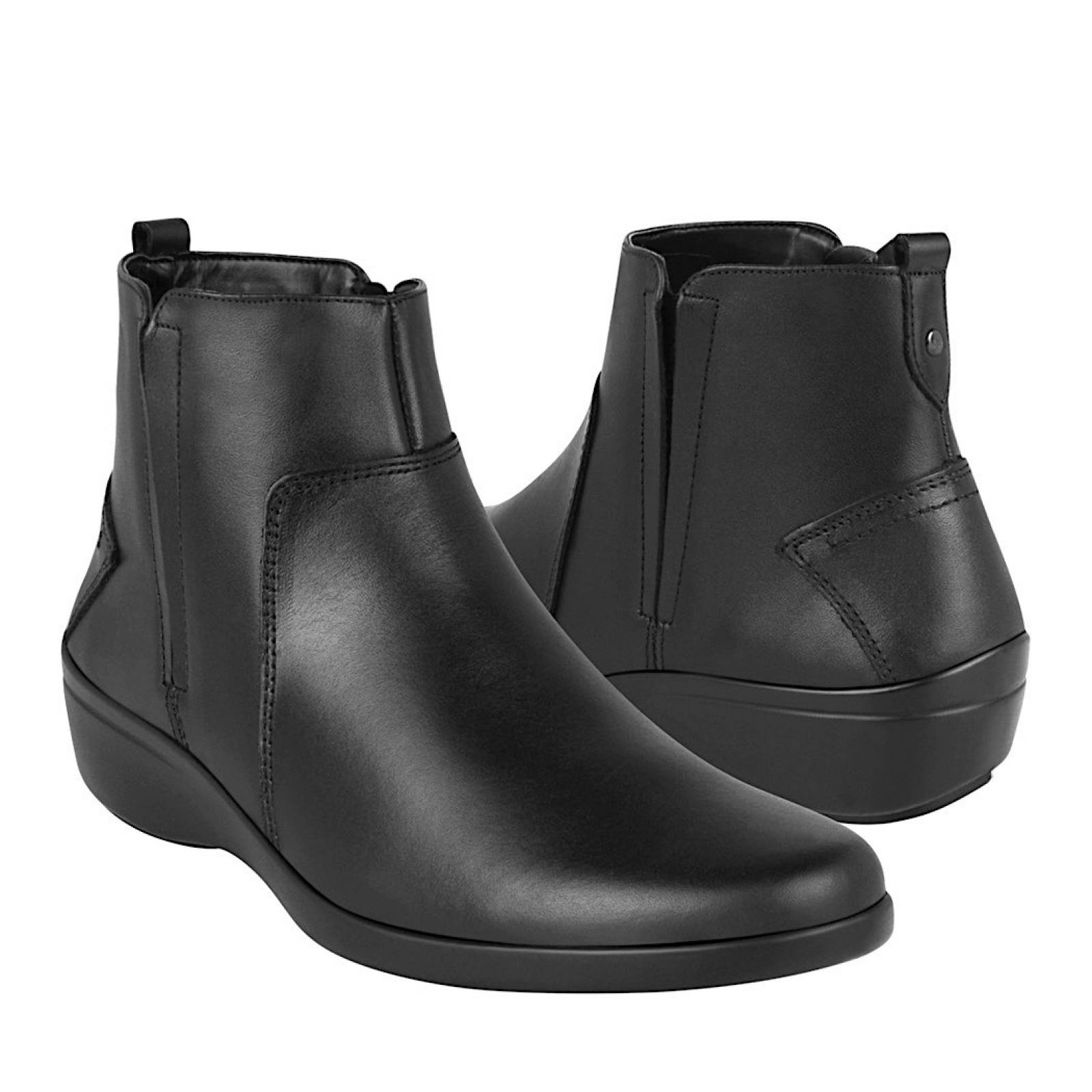 BOTINES DAMA FLEXI 18128 PIEL NEGRO