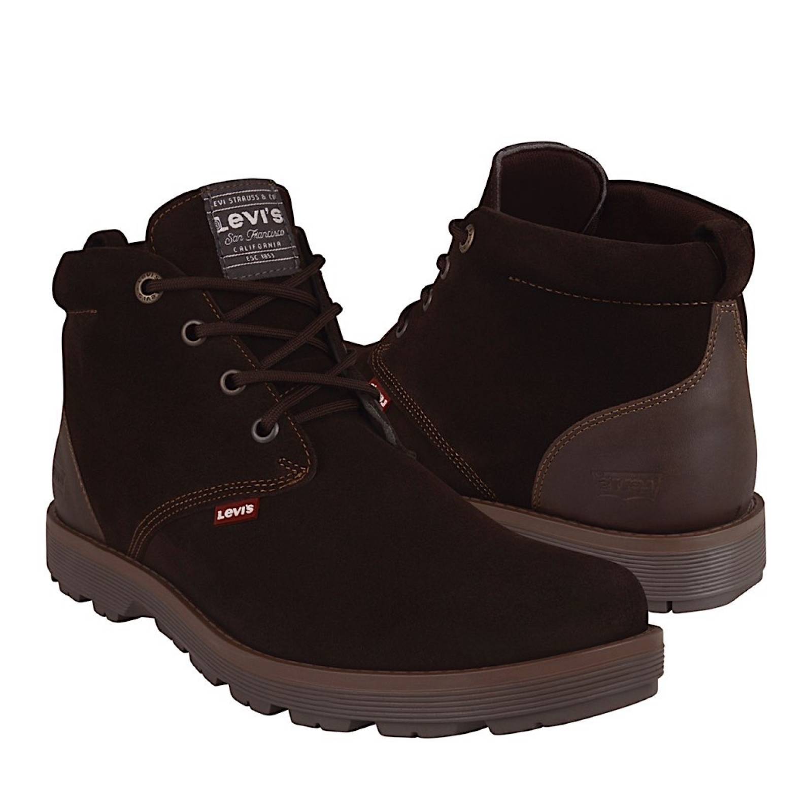 BOTINES CABALLERO LEVI´S L218142 GAMUZA CAFÉ