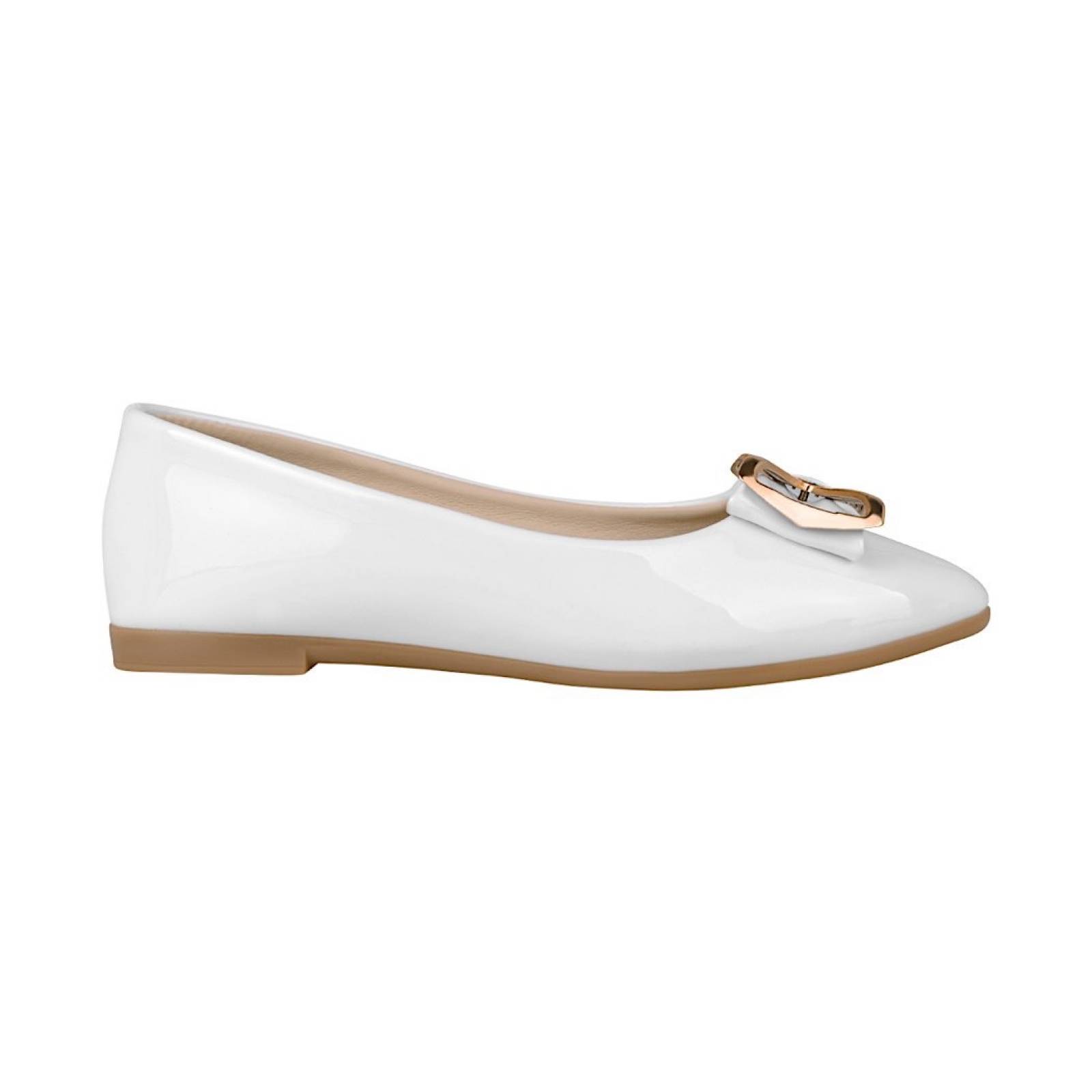 ZAPATOS NIÑA STYLO 455 CHAROL BLANCO