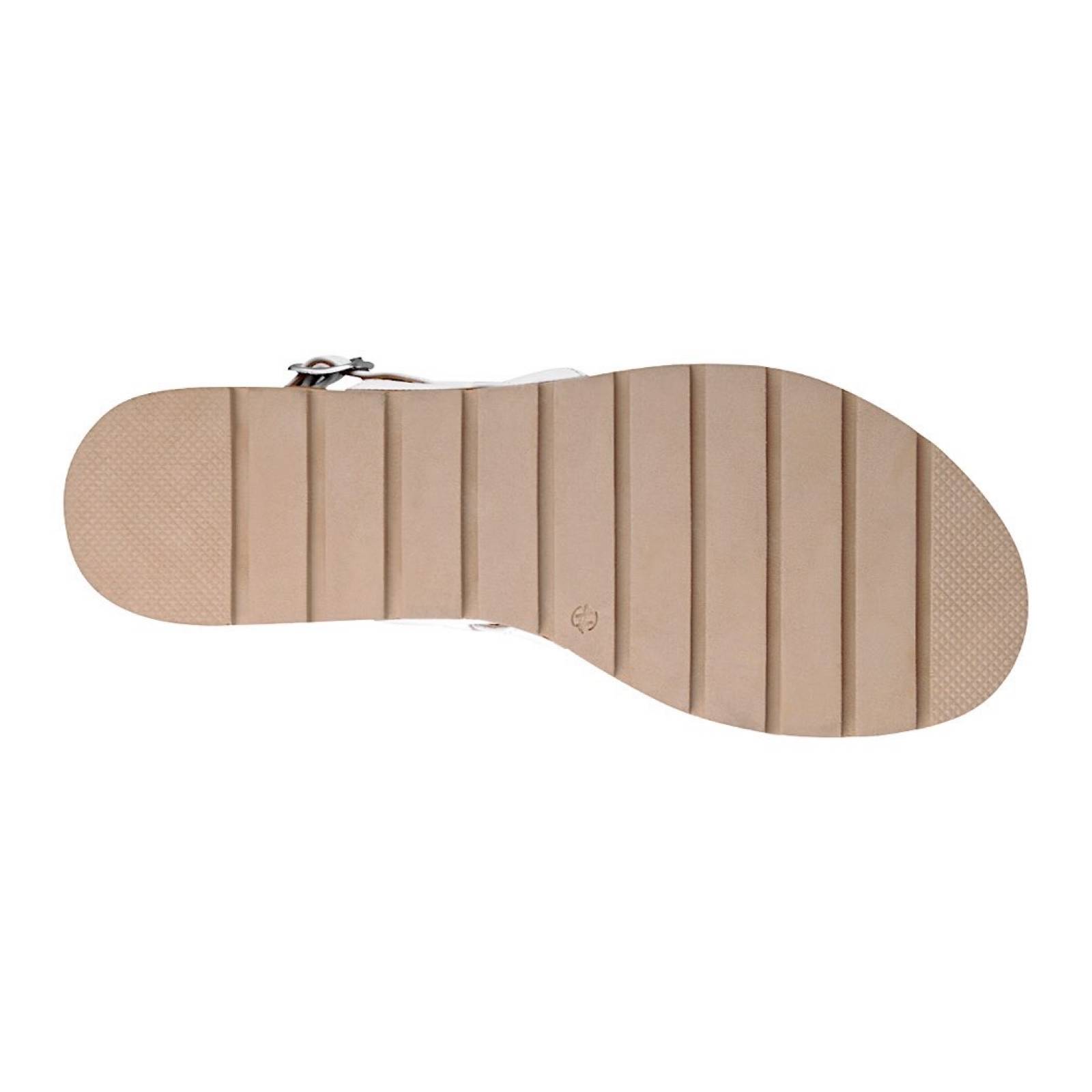 SANDALIAS DAMA STYLO 17035 SIMIPIEL BLANCO