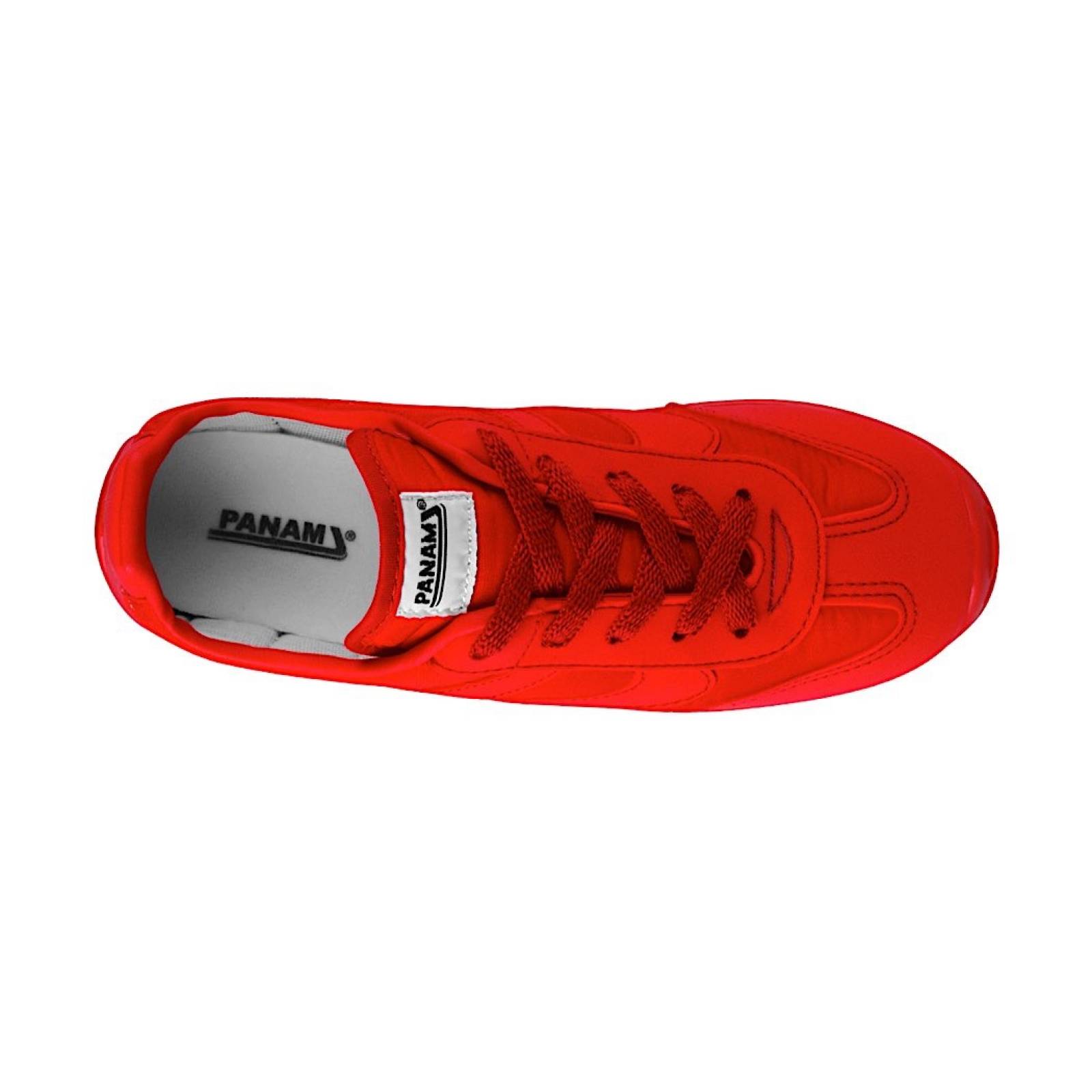 TENIS JOVEN PANAM 102000050 TEXTIL ROJO