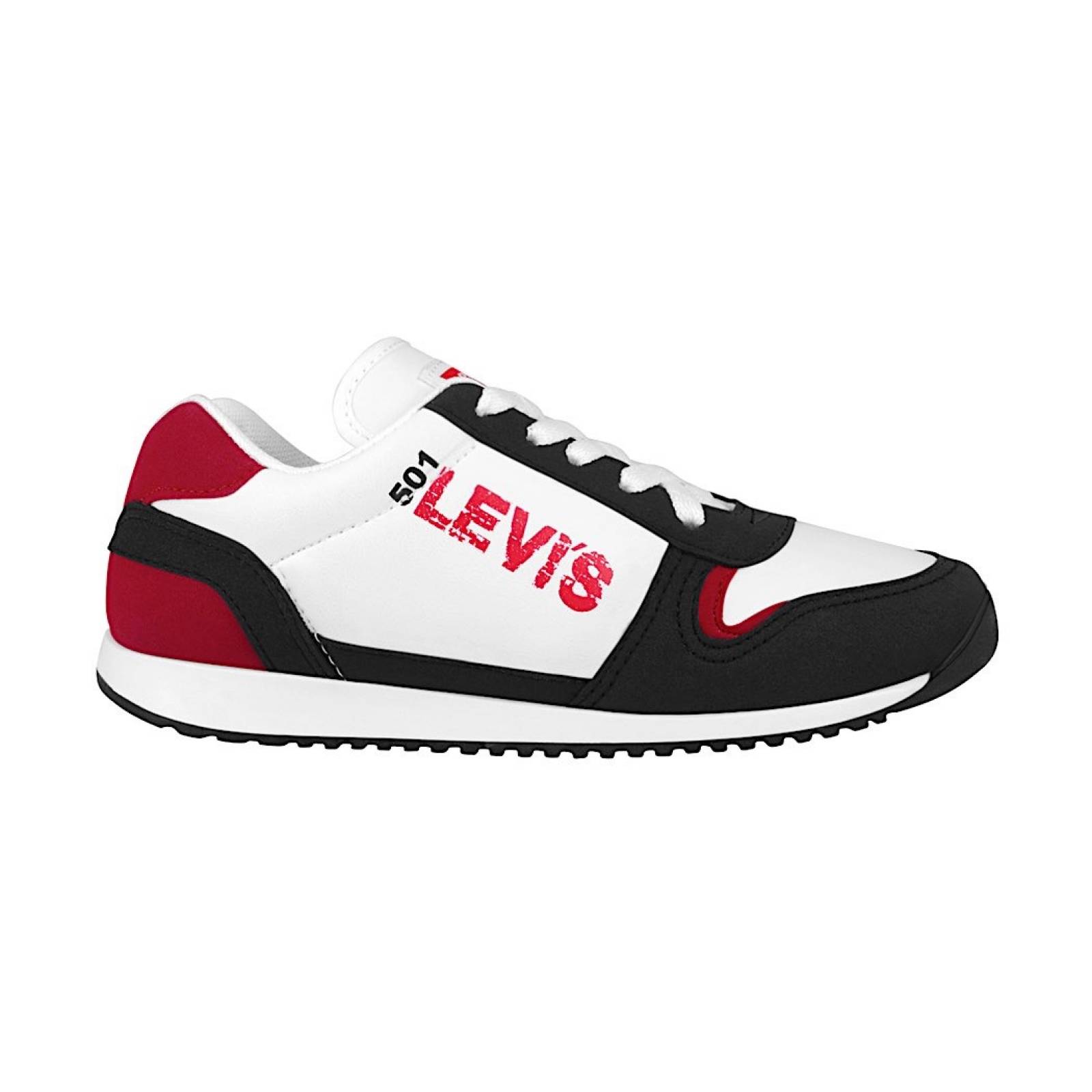 TENIS JOVEN LEVI´S 406780016 SIMIPIEL BLANCO