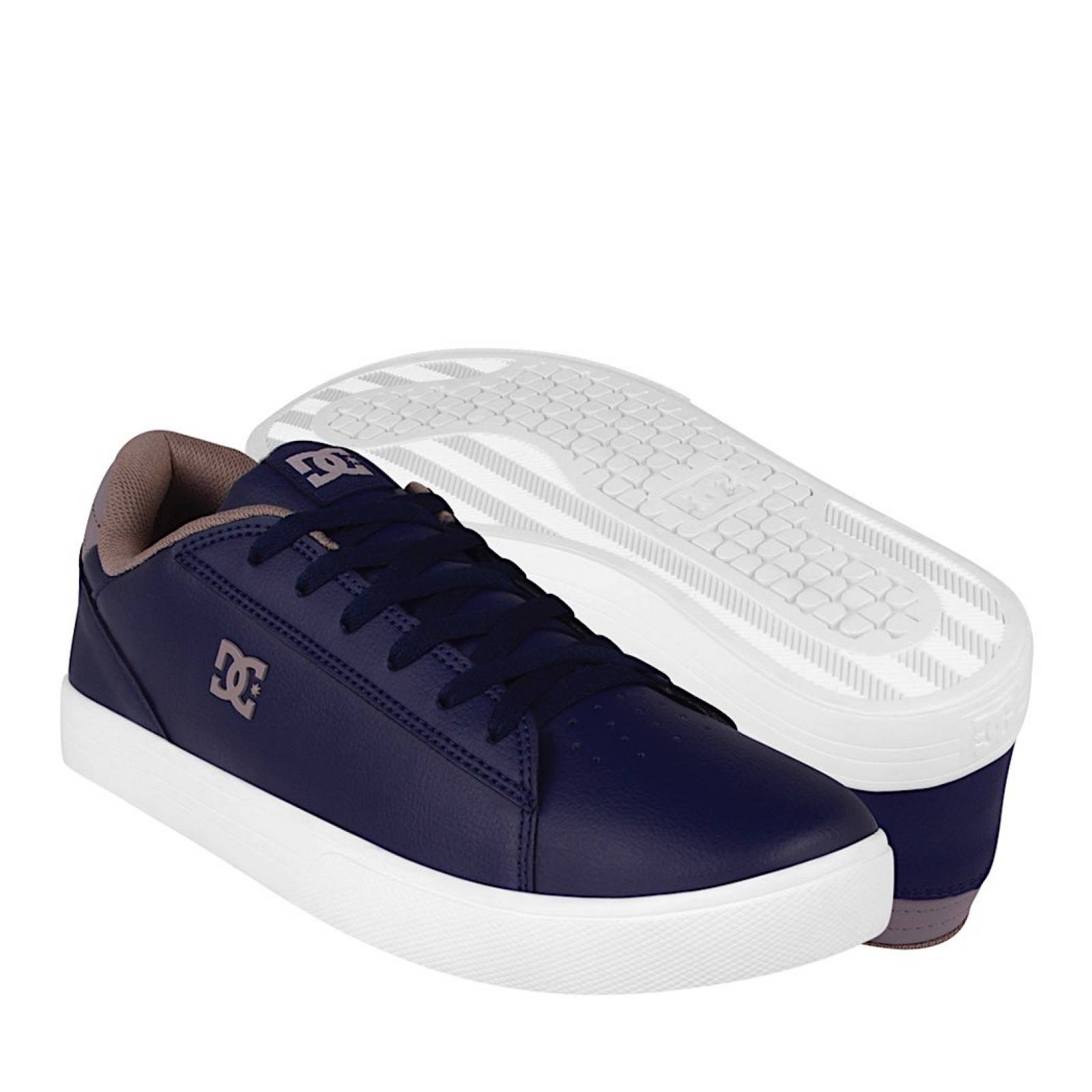 Tenis Caballero Dc Shoes Adys100500Ngd Simipiel Azul