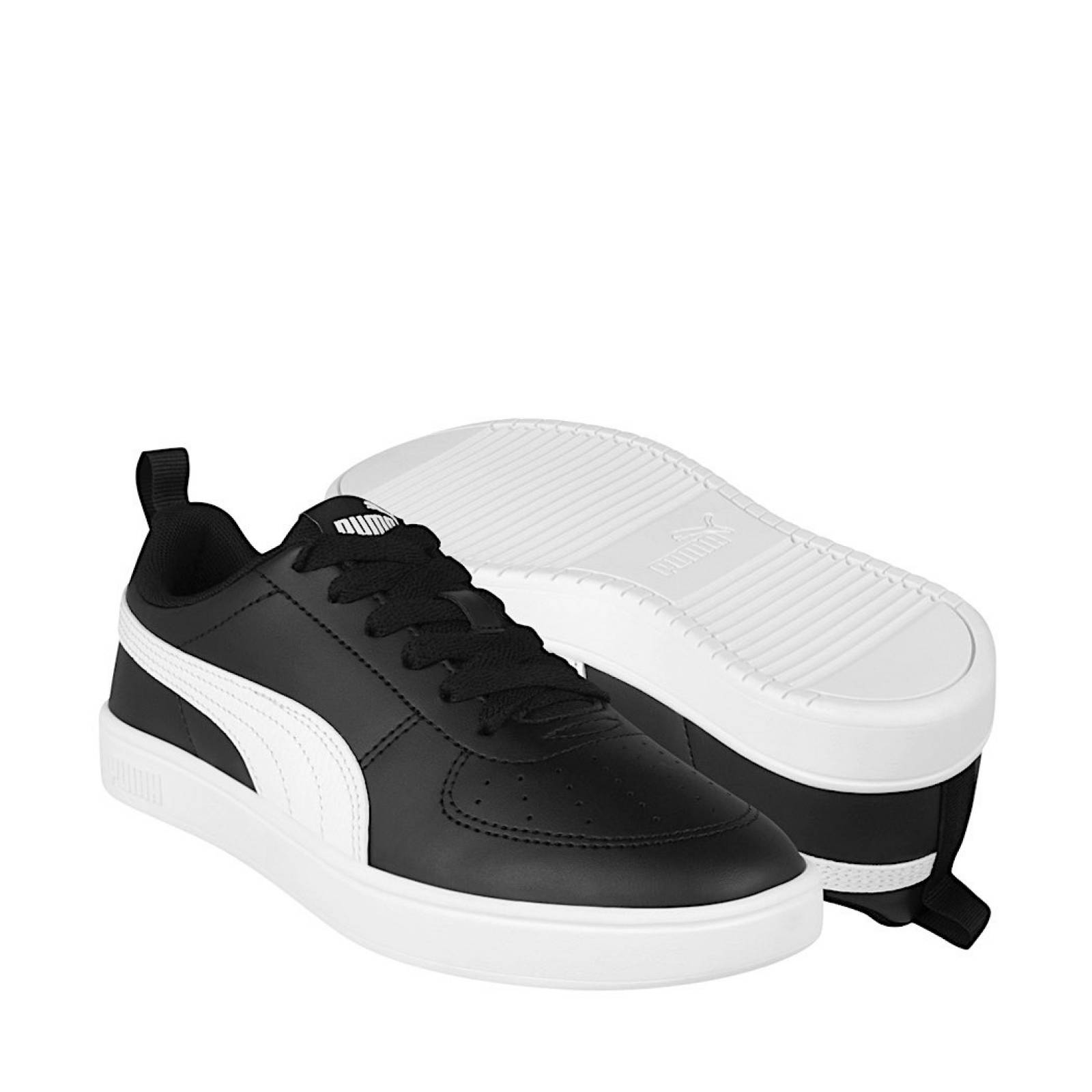 TENIS JOVEN PUMA RICKIE 38431111 SIMIPIEL NEGRO