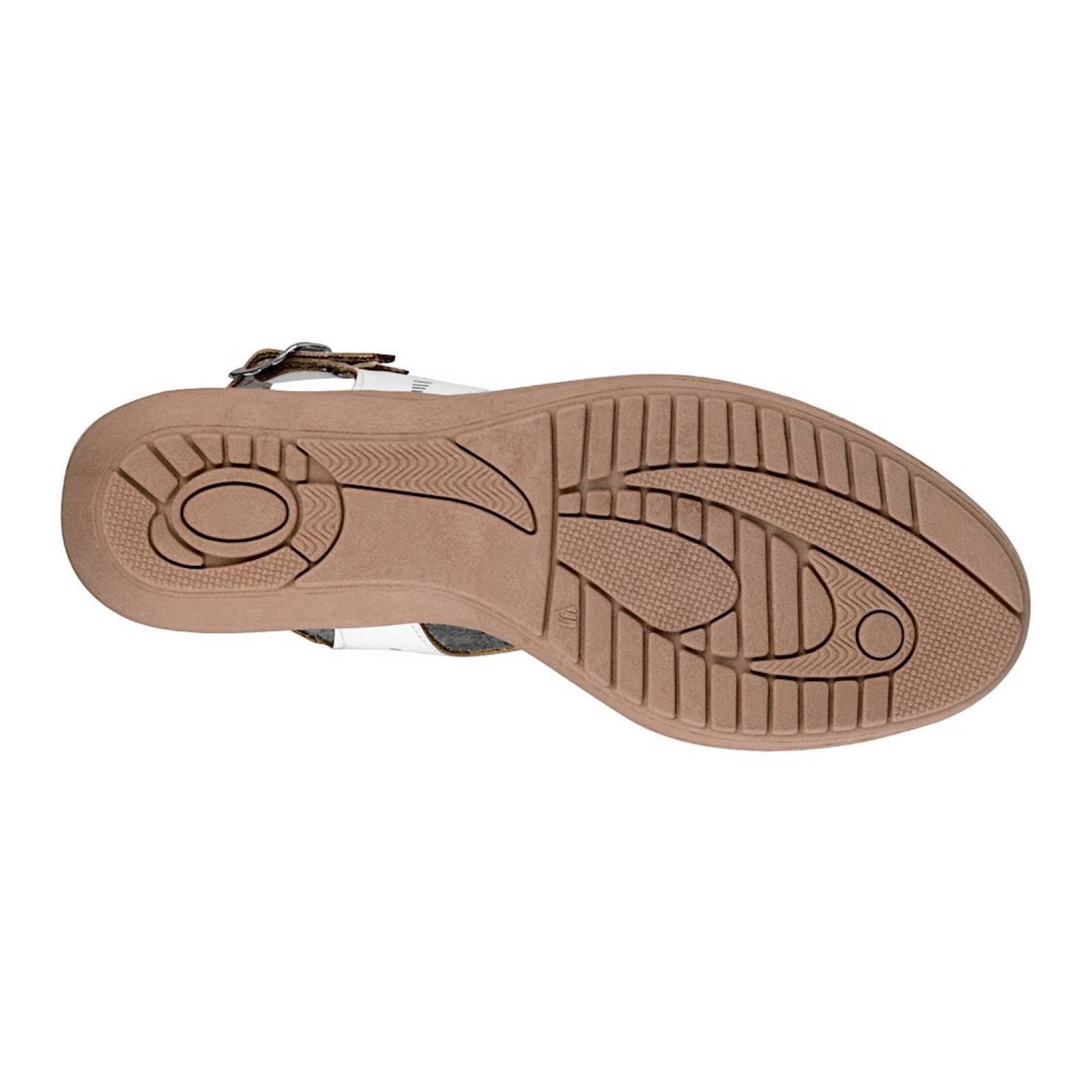 SANDALIAS DAMA STYLO 1 SIMIPIEL BLANCO
