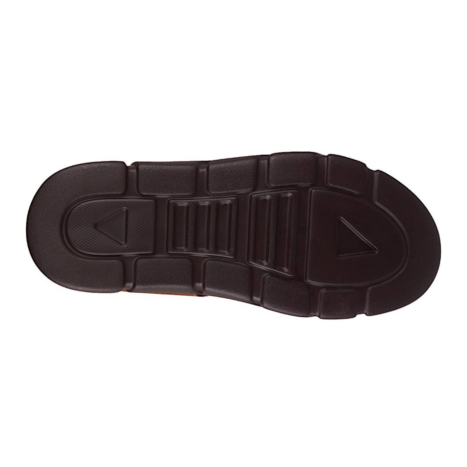 HUARACHES CABALLERO MERANO 42051 PIEL CAFÉ