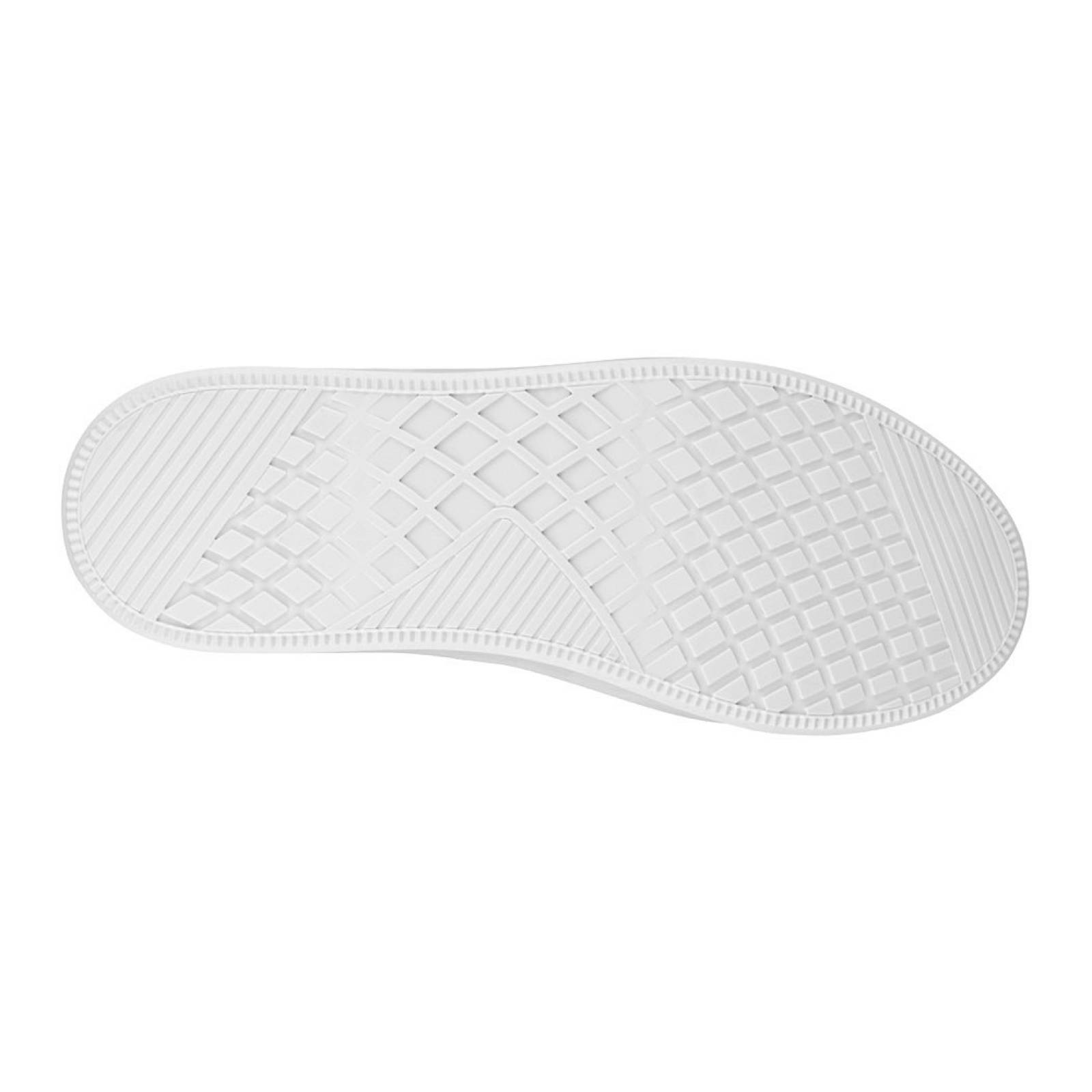 TENIS CASUALES CABALLERO CLASBEN AXEL SIMIPIEL BLANCO