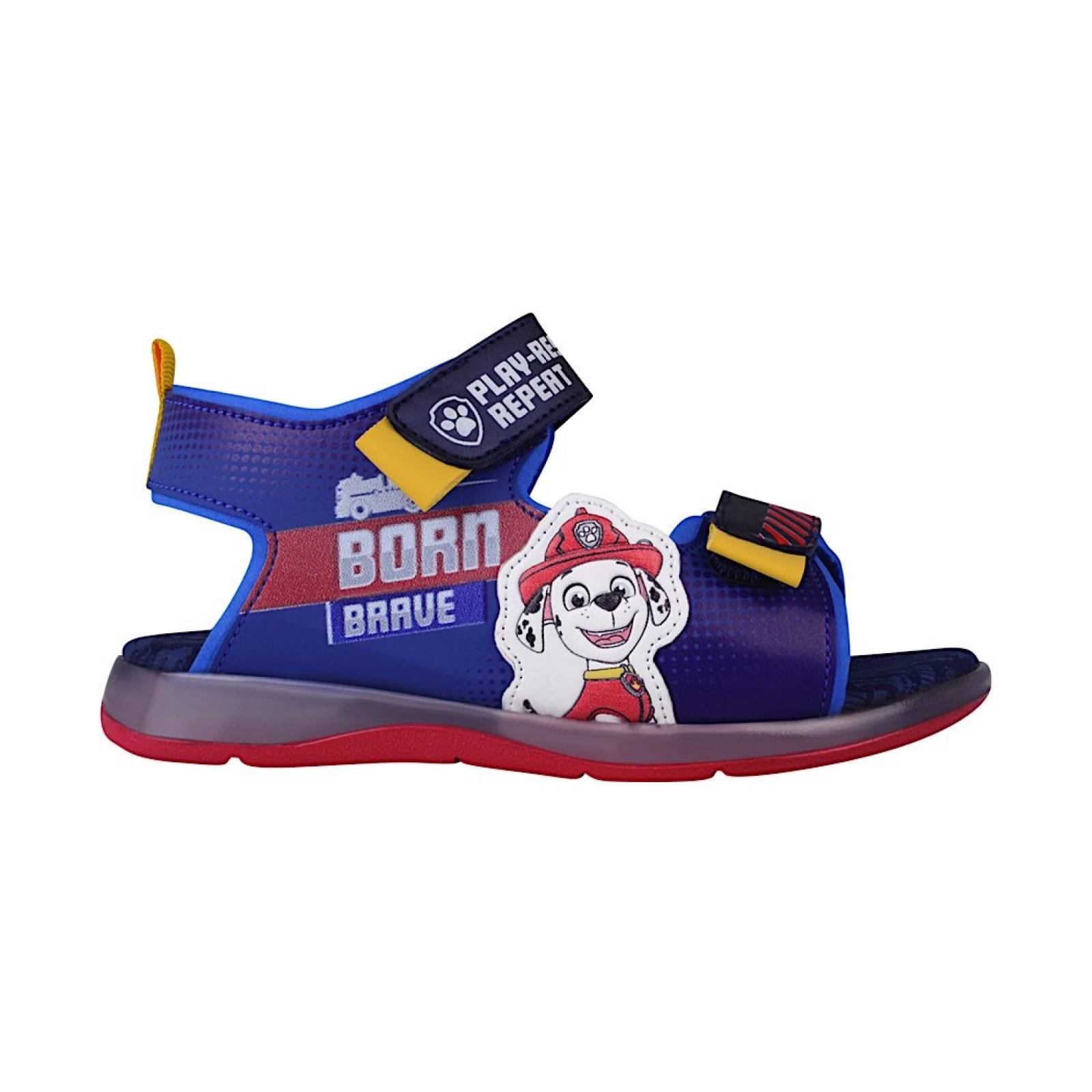 HUARACHES NIÑO PAW PATROL 48911 SIMIPIEL AZUL