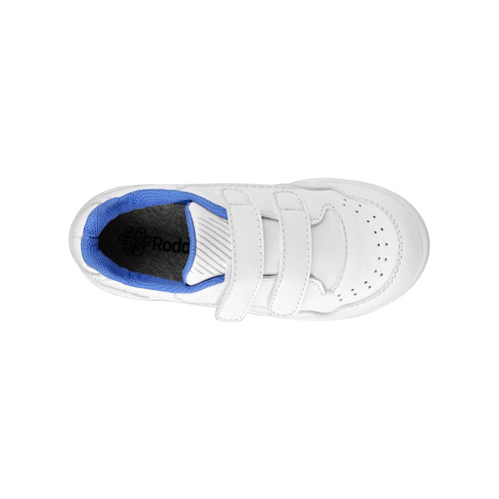 TENIS CASUALES NIÑO RODDYCK 33741 SIMIPIEL BLANCO