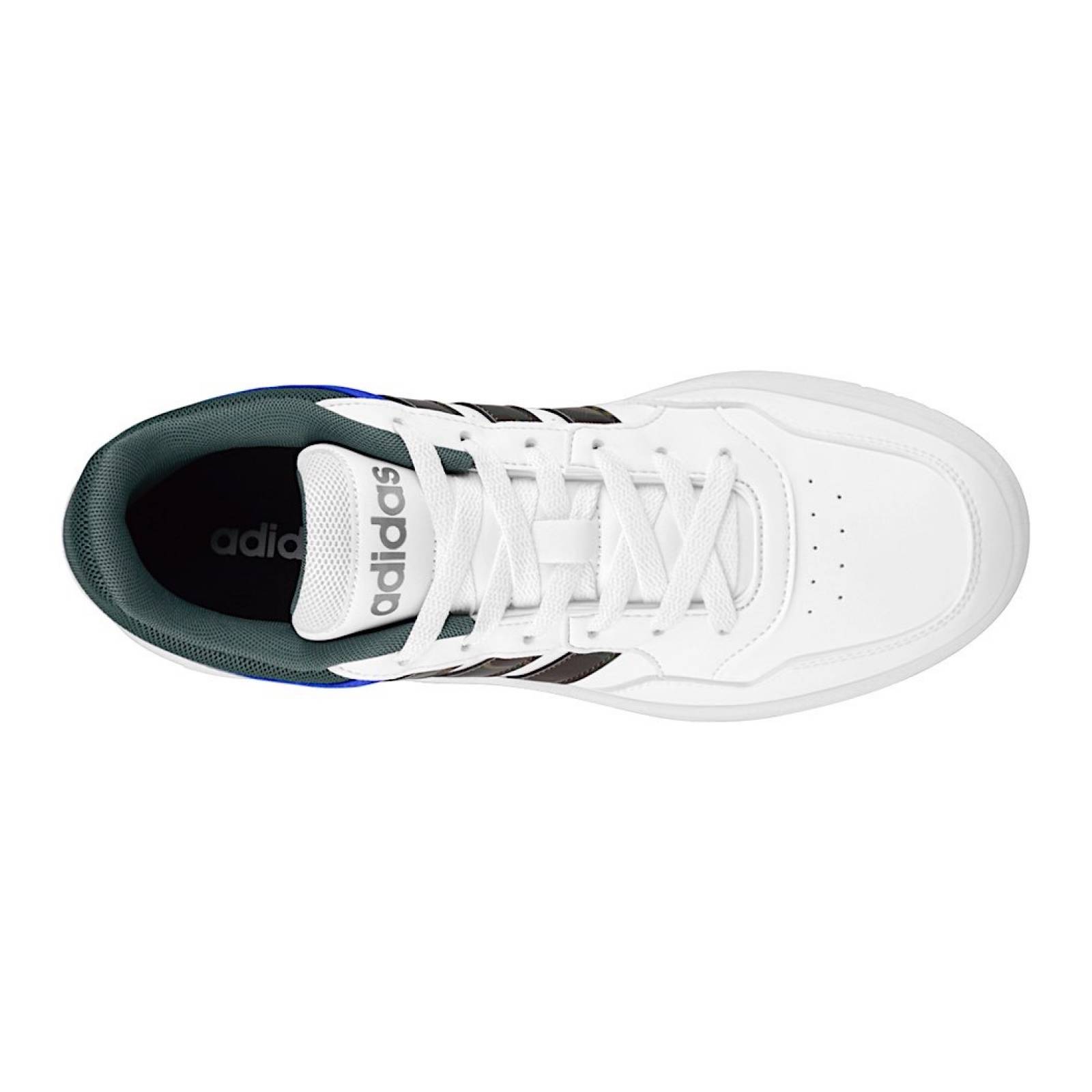 TENIS CABALLERO ADIDAS HOOPS 3.0 GY4738 SIMIPIEL BLANCO