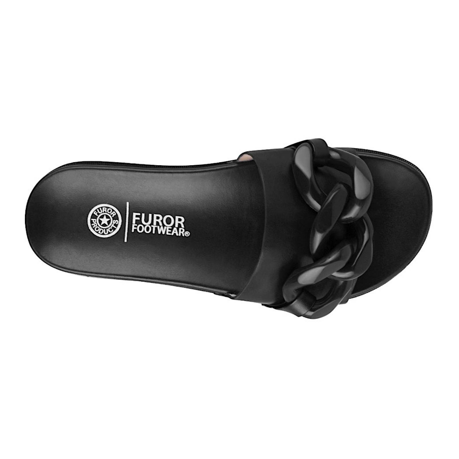 SANDALIAS DAMA FUROR 19537 SIMPIEL NEGRO
