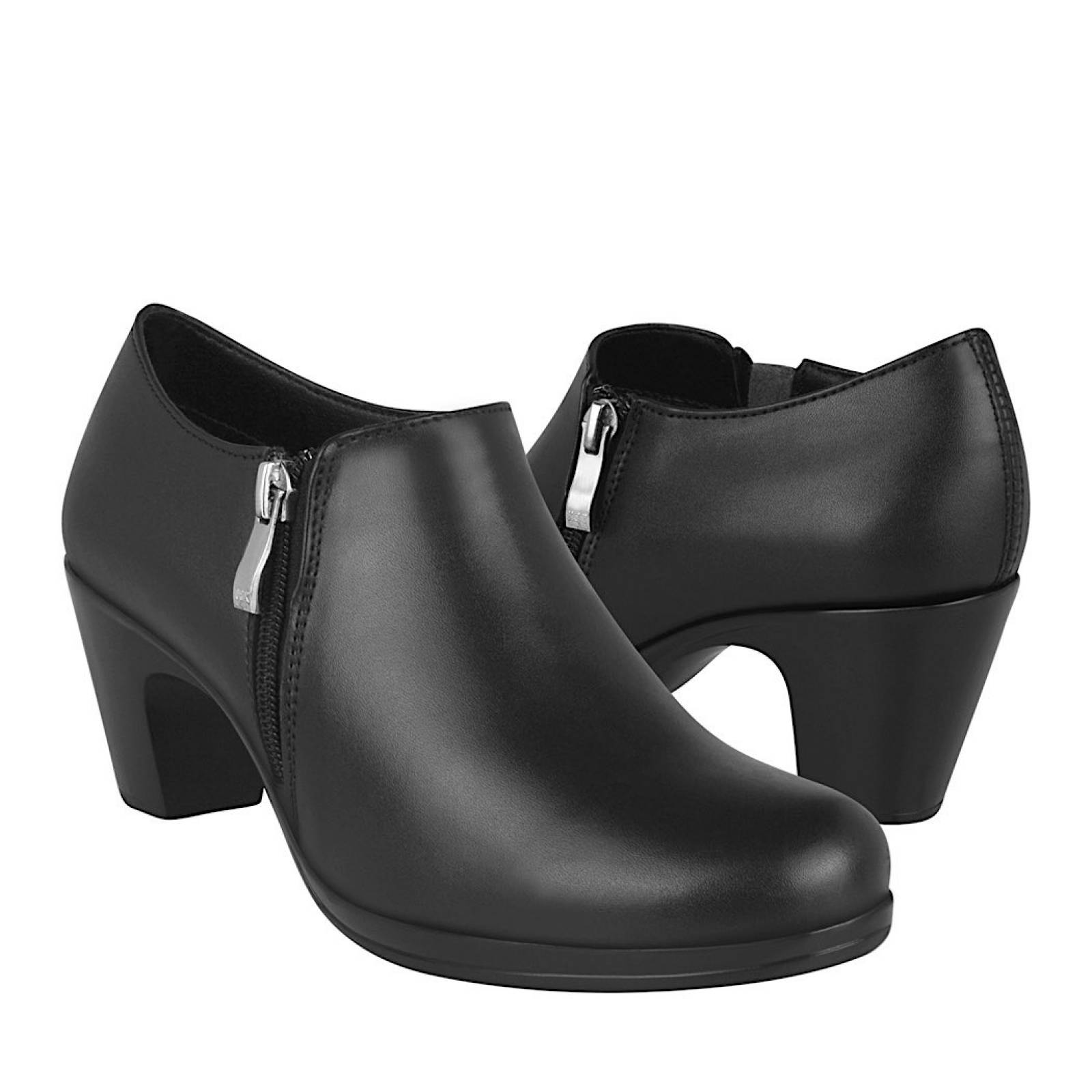 BOTINES DAMA STYLO 2132 SIMIPIEL NEGRO