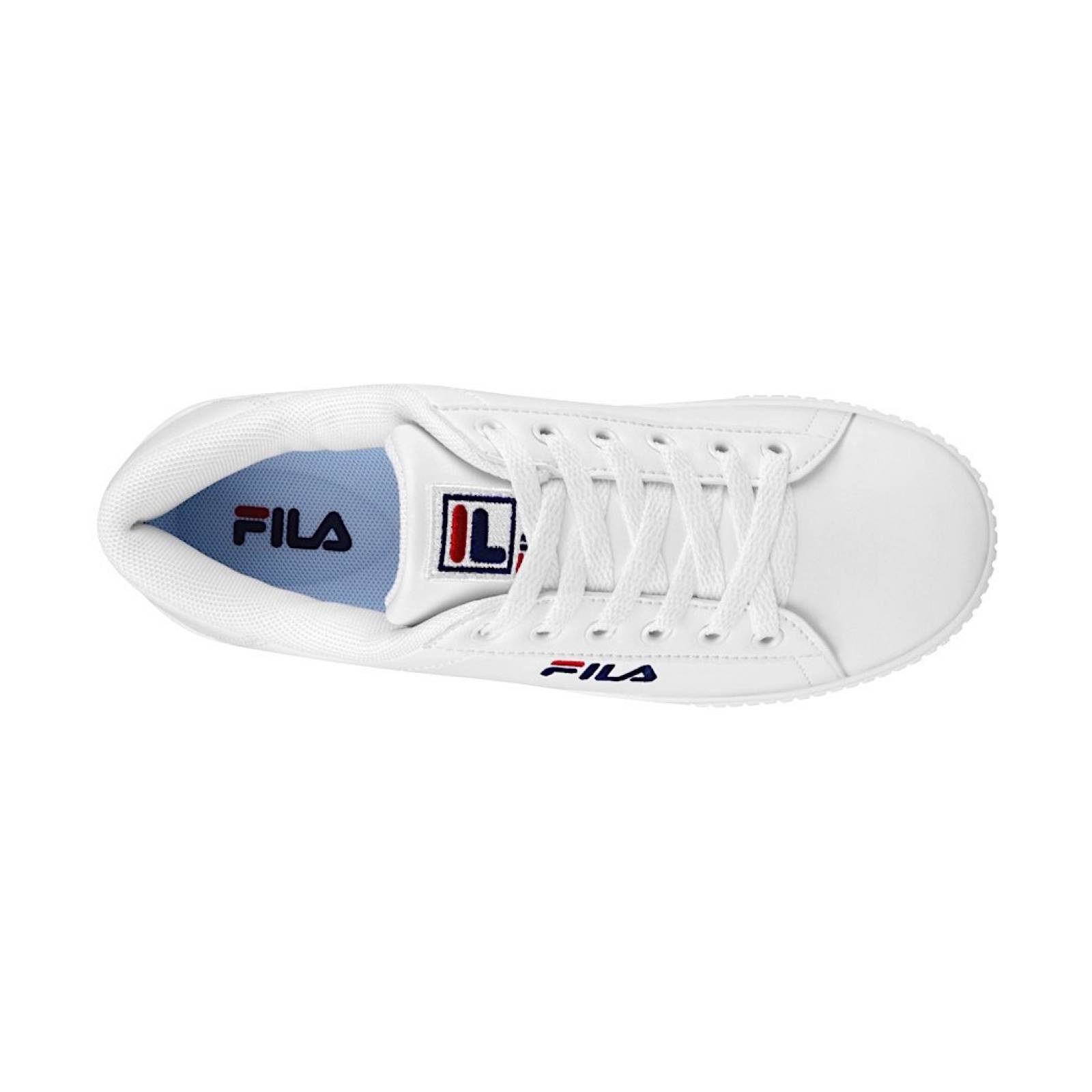 TENIS DAMA FILA MARTINO 5CM01042125 SIMIPIEL BLANCO