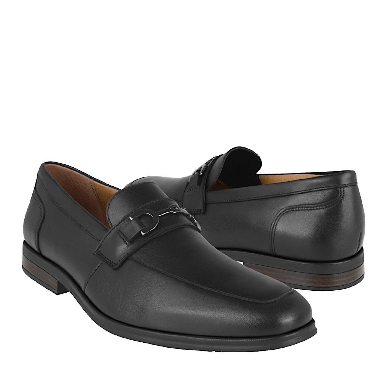 MOCASINES CABALLERO FLEXI 413603 PIEL NEGRO