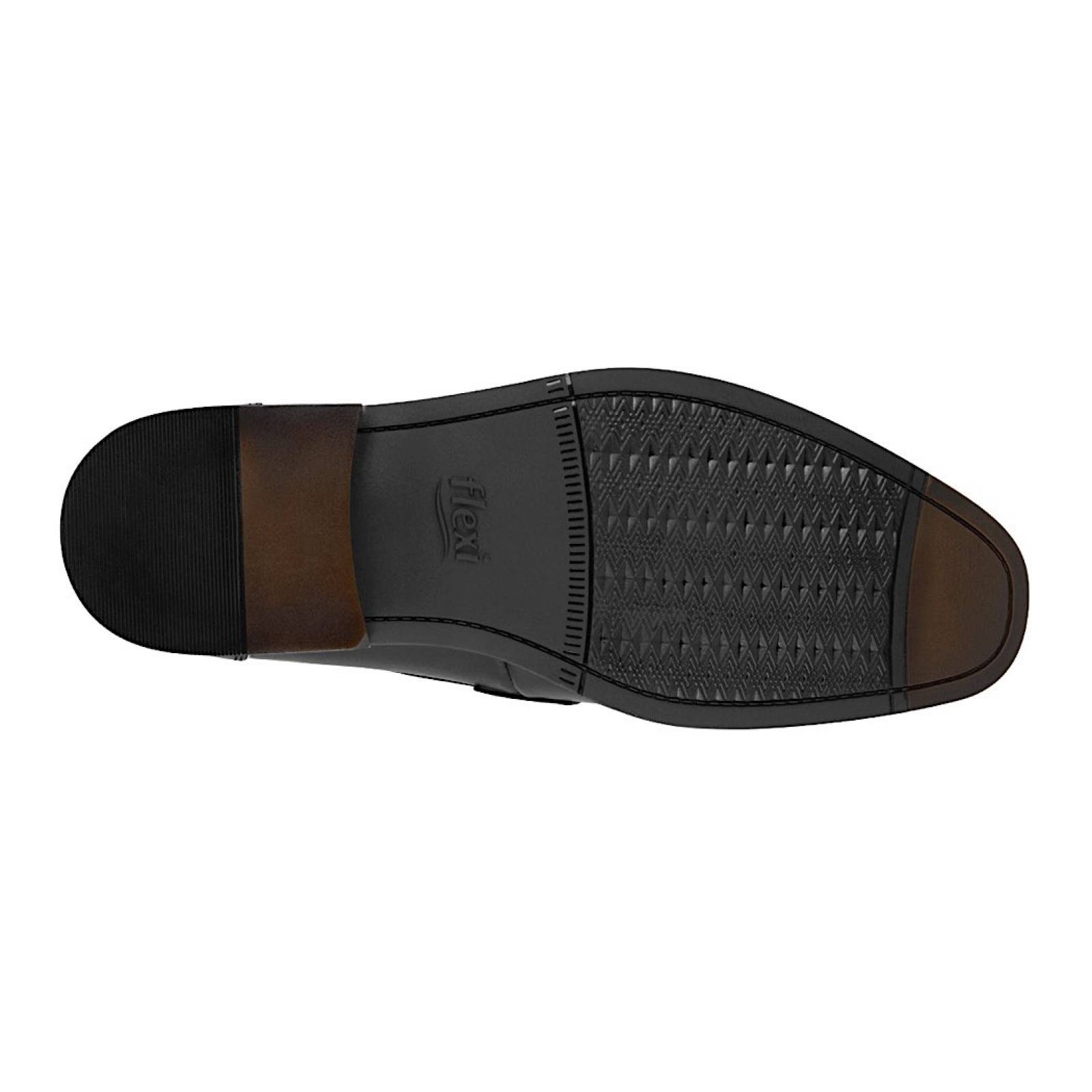 MOCASINES CABALLERO FLEXI 413603 PIEL NEGRO