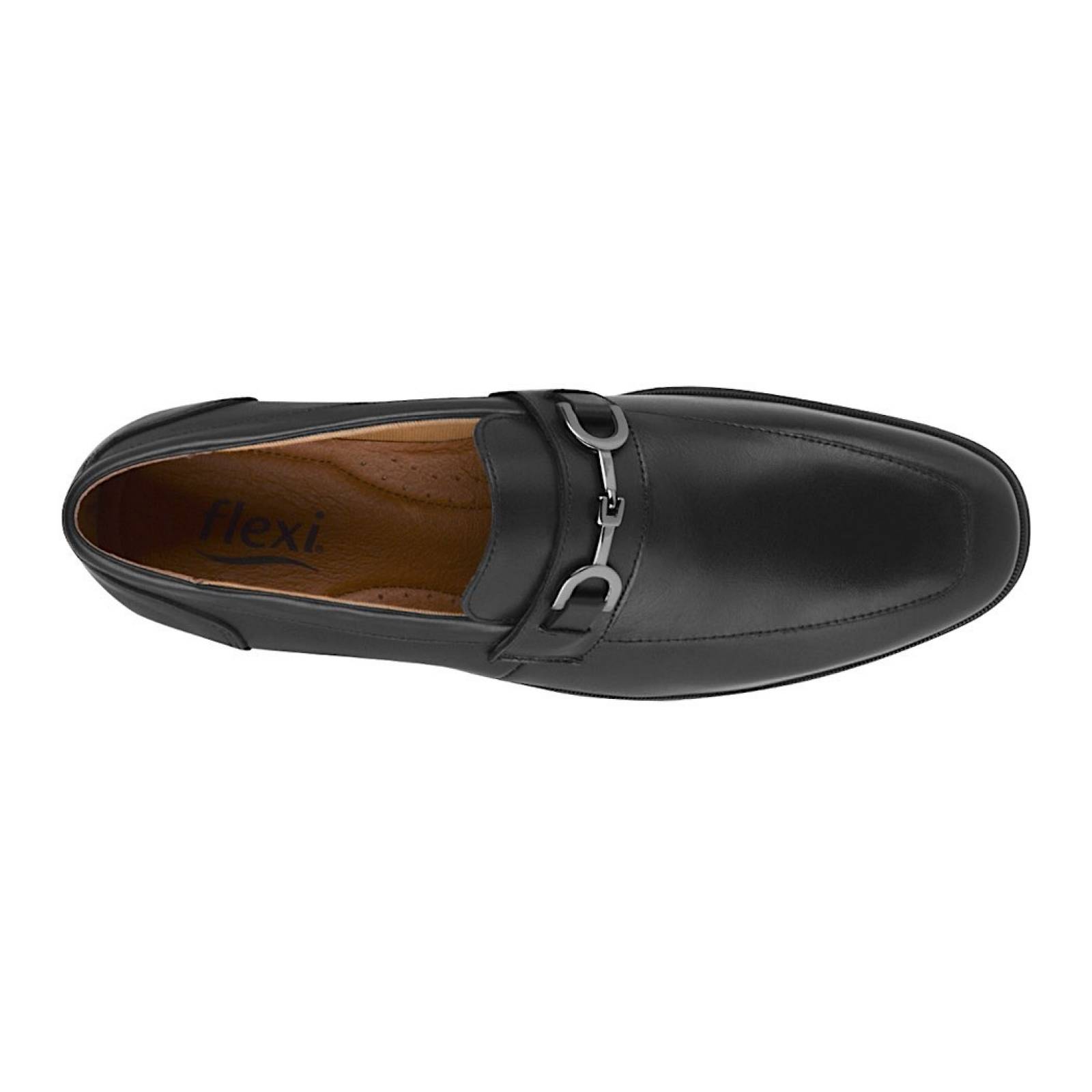 MOCASINES CABALLERO FLEXI 413603 PIEL NEGRO