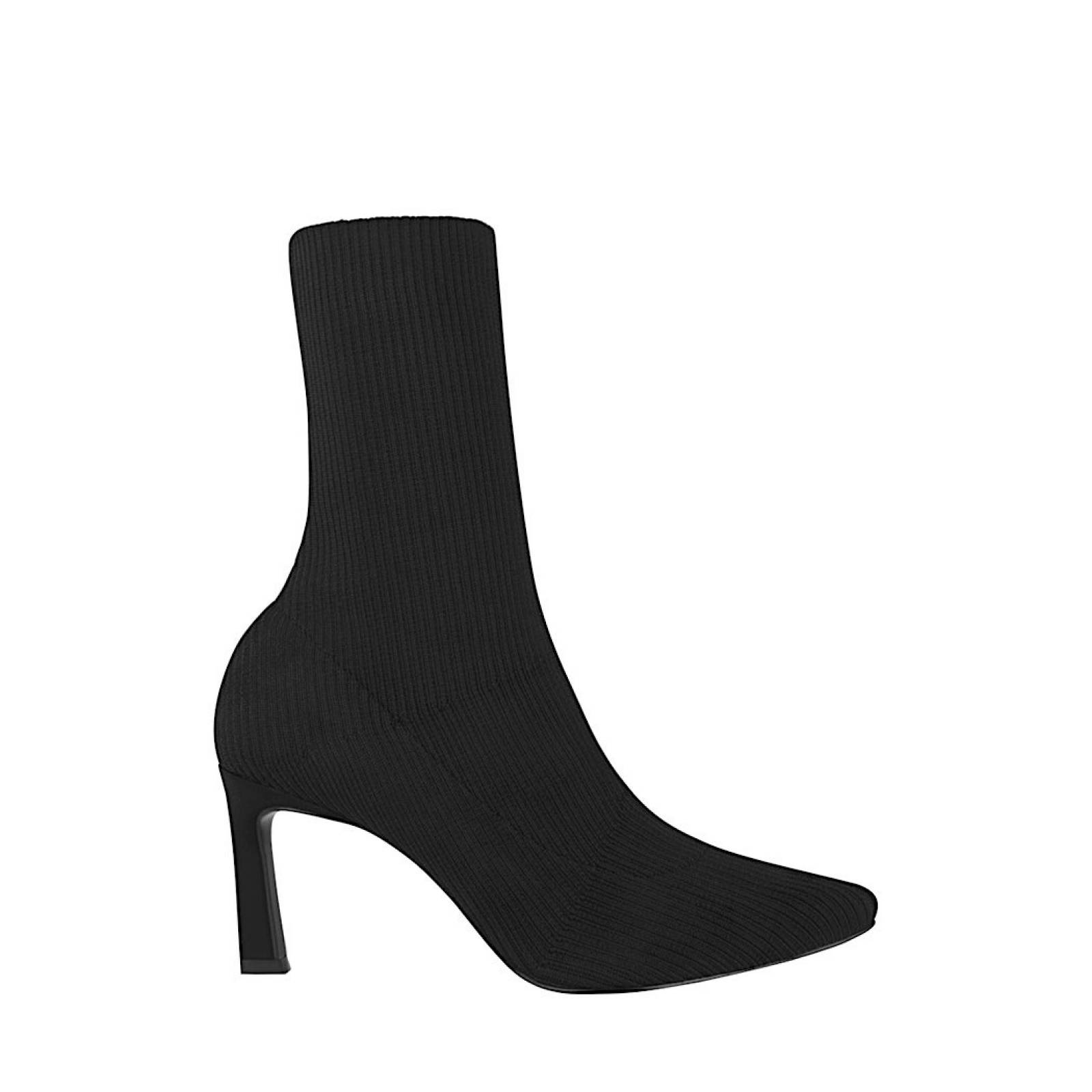 BOTINES DAMA PERUGIA 70972 TEXTIL NEGRO
