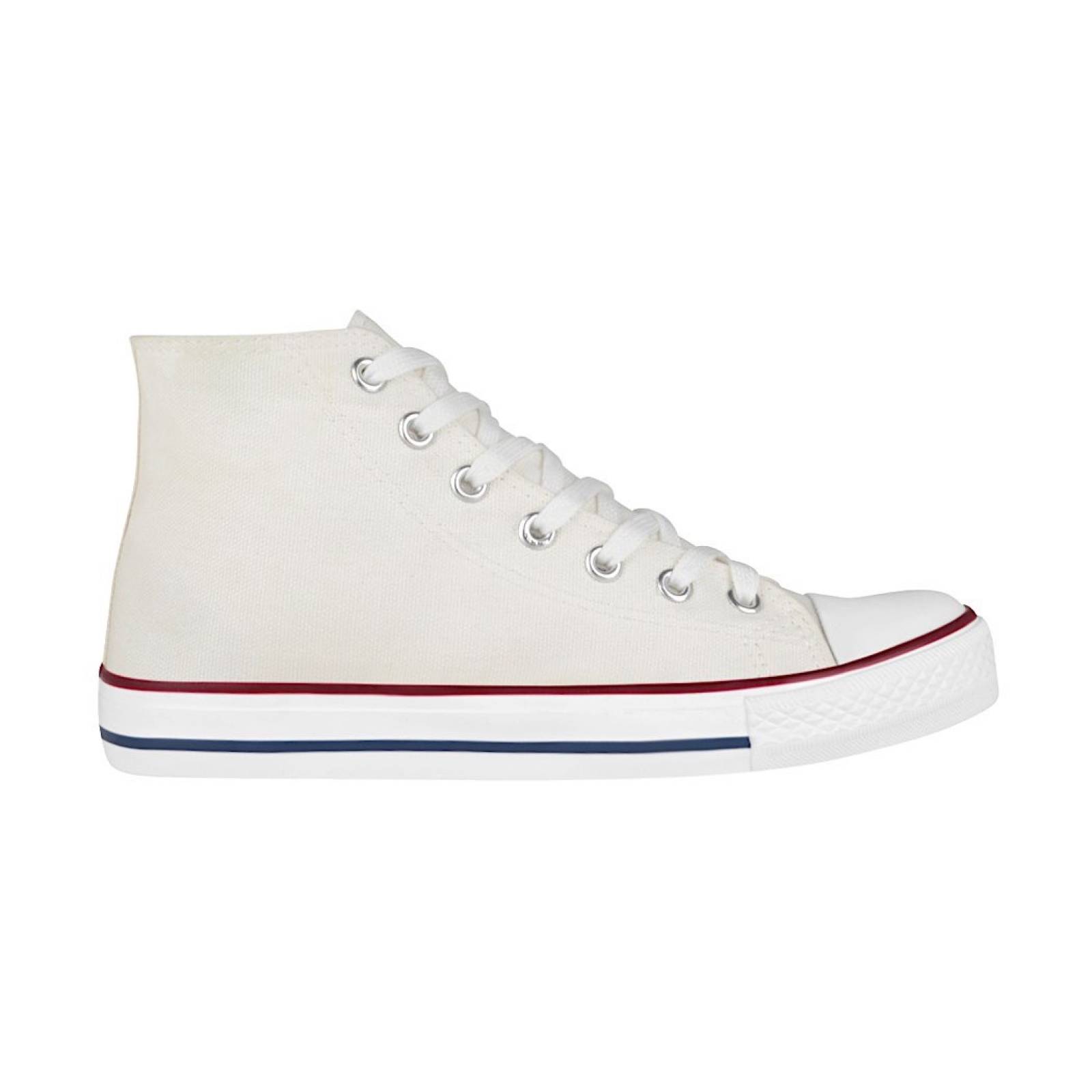 TENIS TORRENTE DAMA TR005 TEXTIL BLANCO