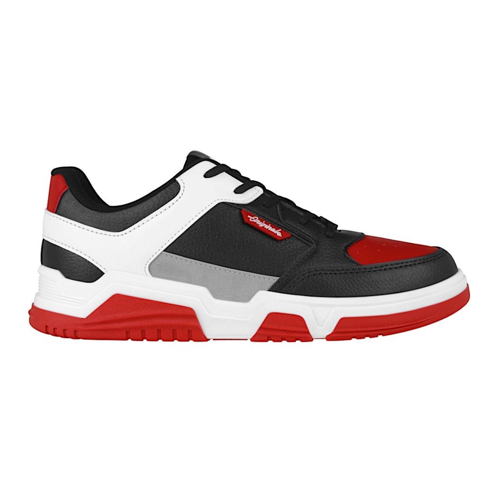 TENIS CABALLERO CLASBEN RHINO SIMIPIEL NEGRO