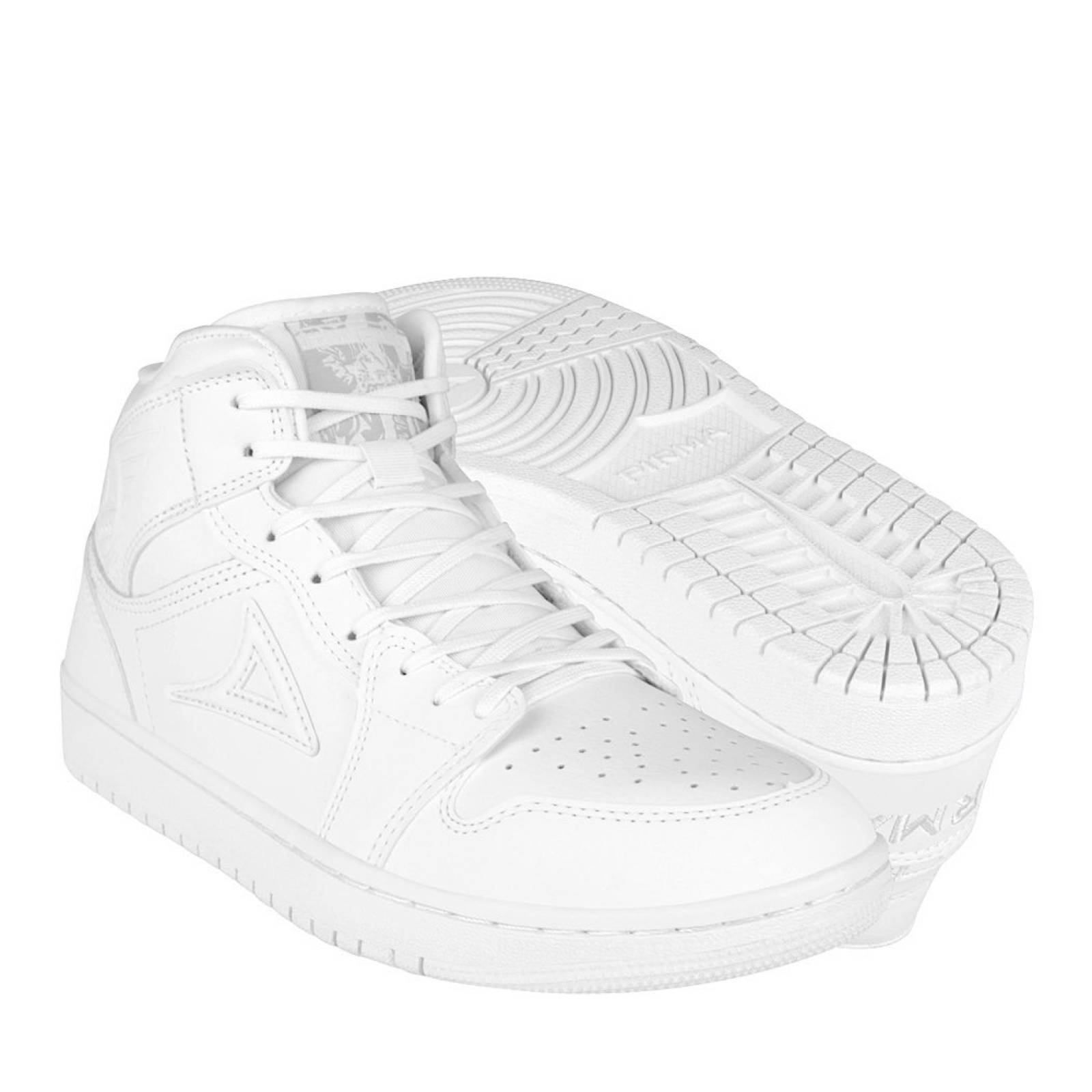 TENIS CABALLERO PIRMA 5053-1 SIMIPIEL BLANCO