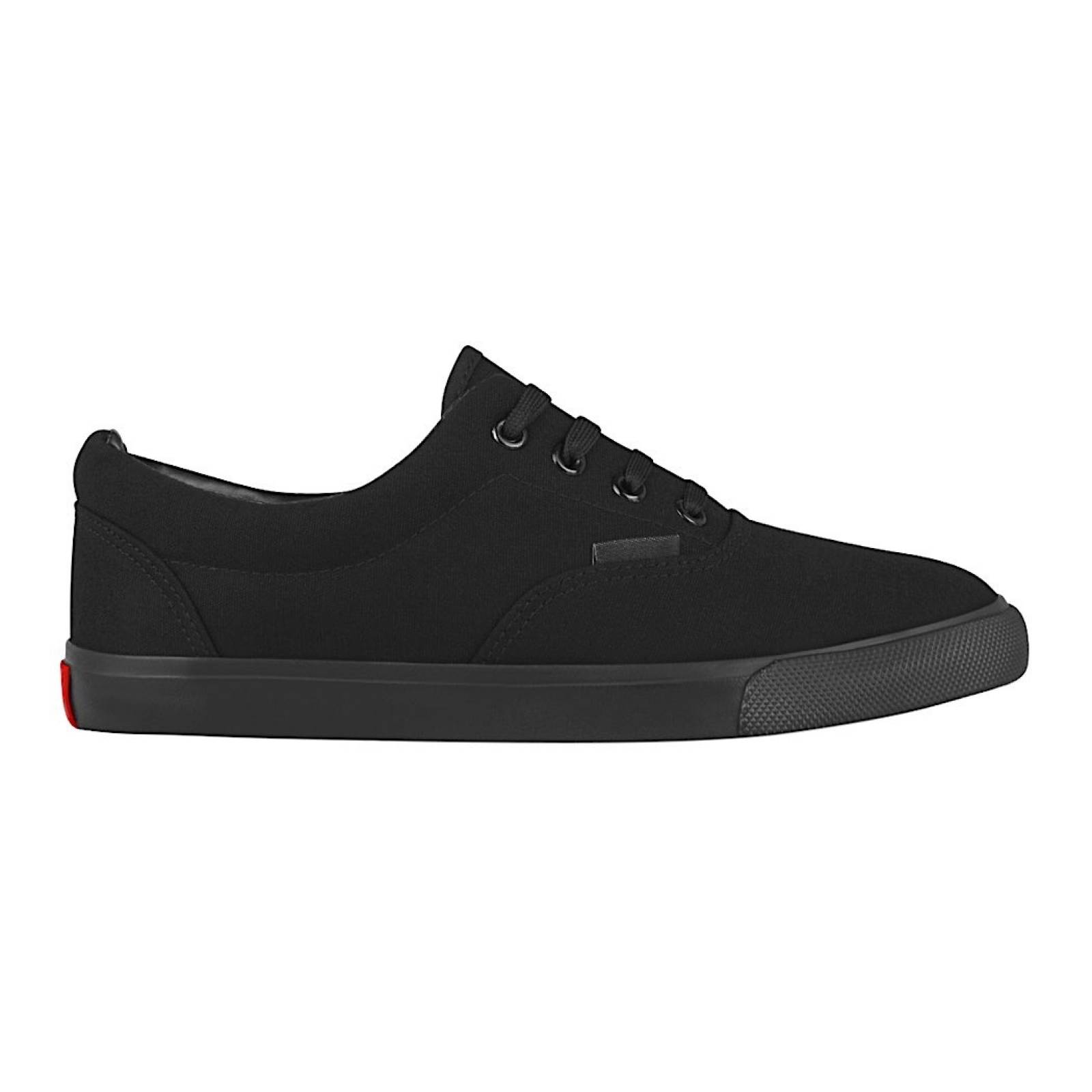TENIS CABALLERO CASUALES TORRENTE AB300102-1 TEXTIL NEGRO