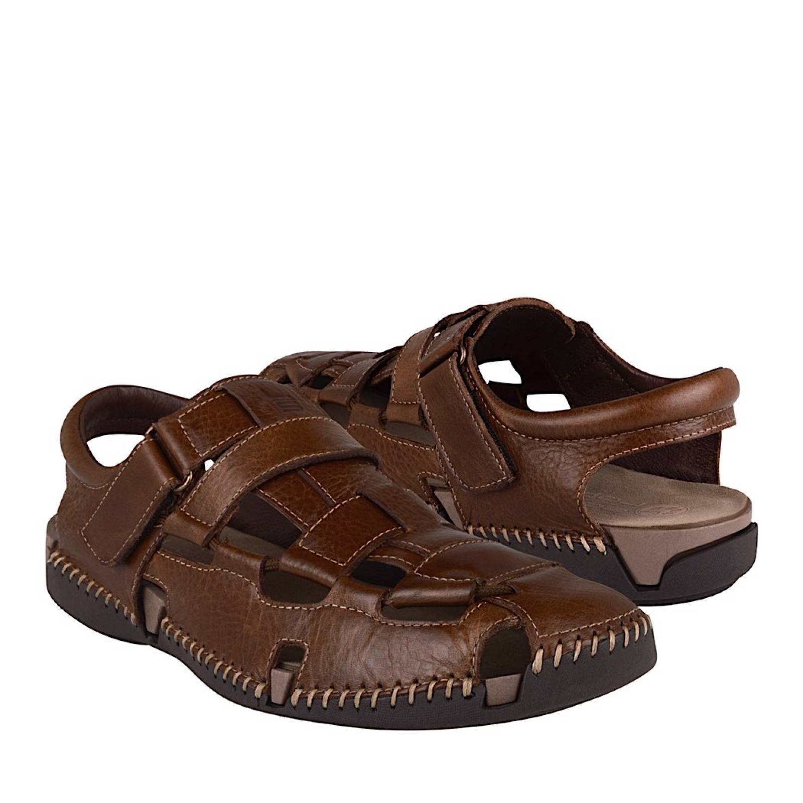 Huaraches de hot sale tres correas