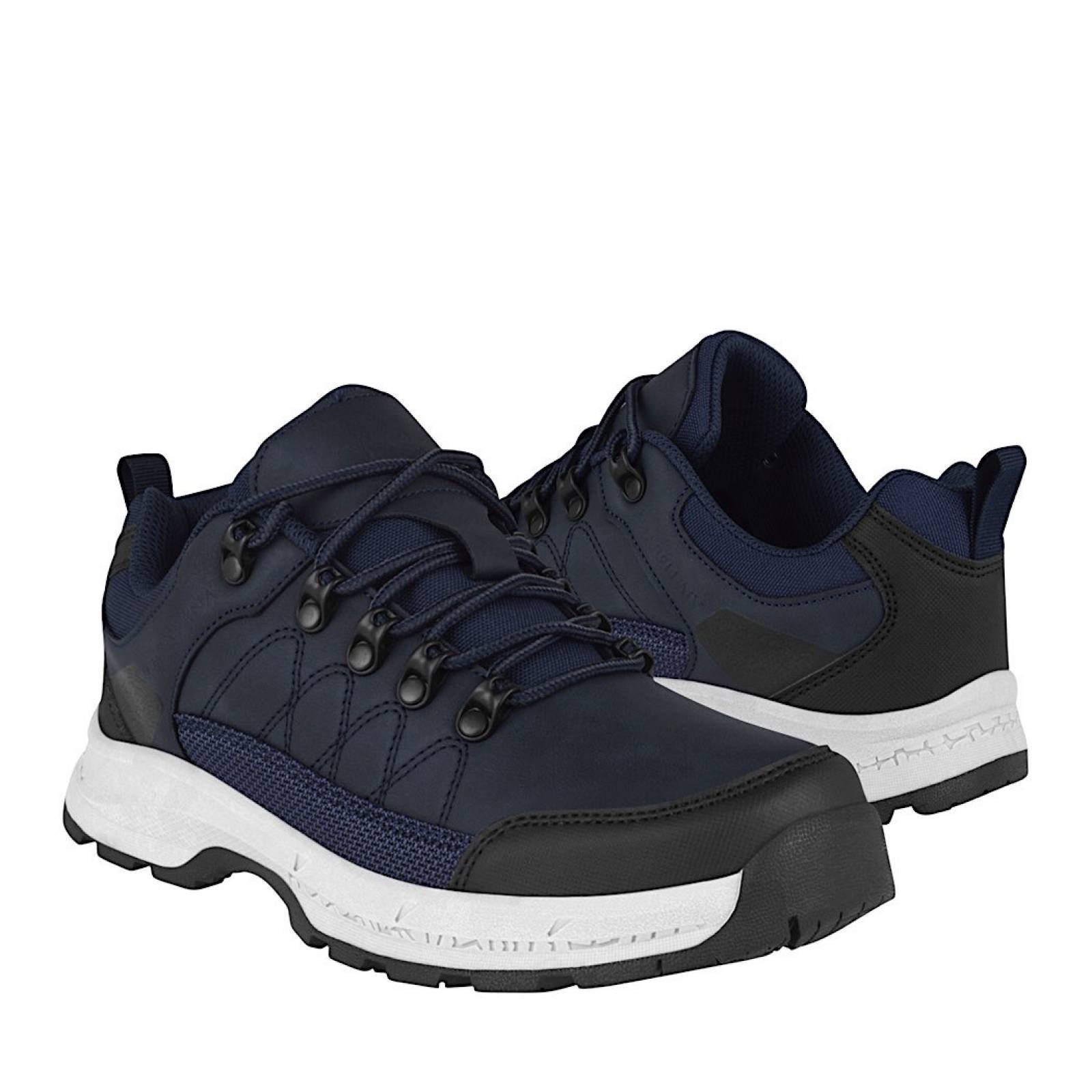 ZAPATOS CASUALES CABALLERO VIA URBANA WK6430 SIMIPIEL AZUL