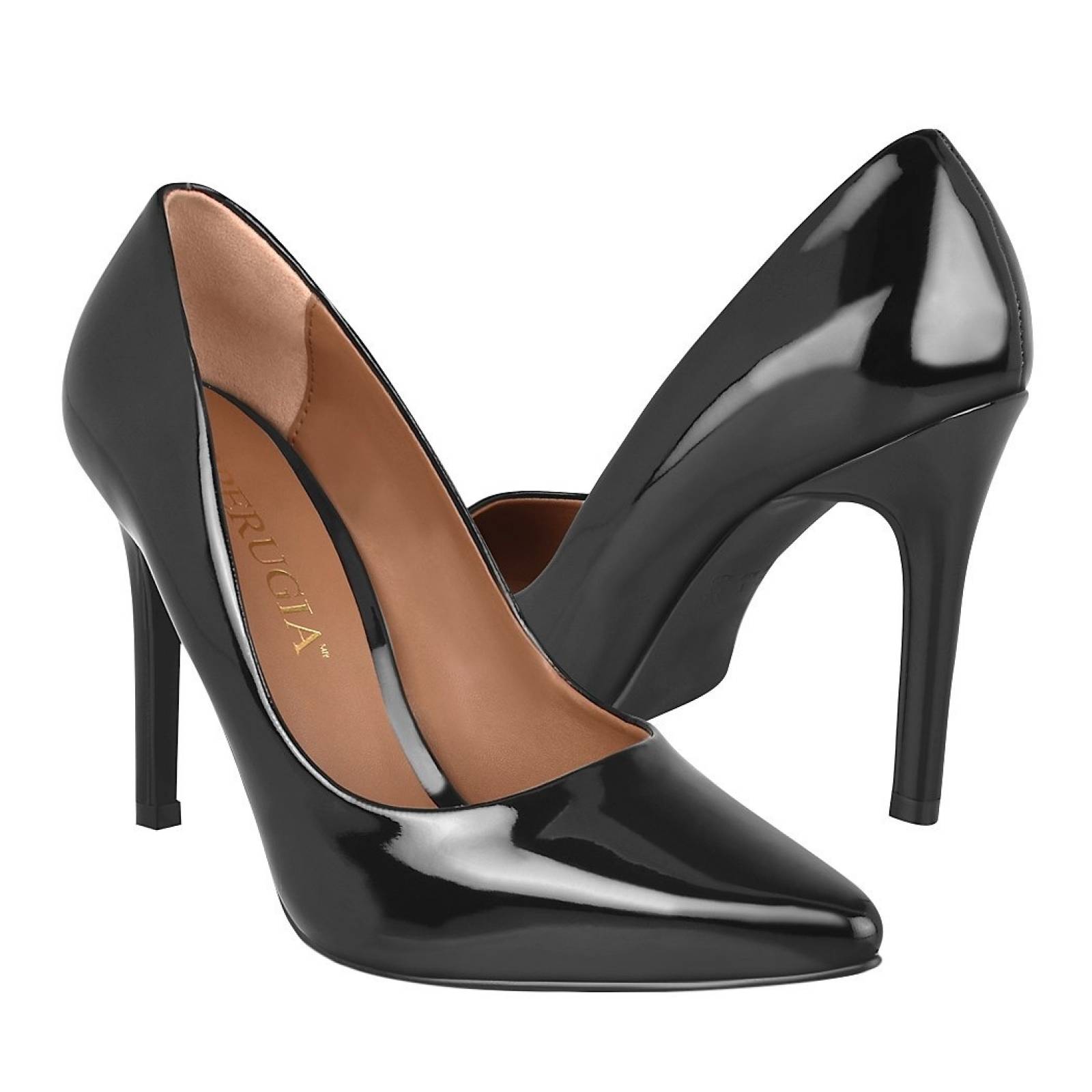 TACONES CLÁSICOS PARA DAMA PERUGIA 10673 NEGRO