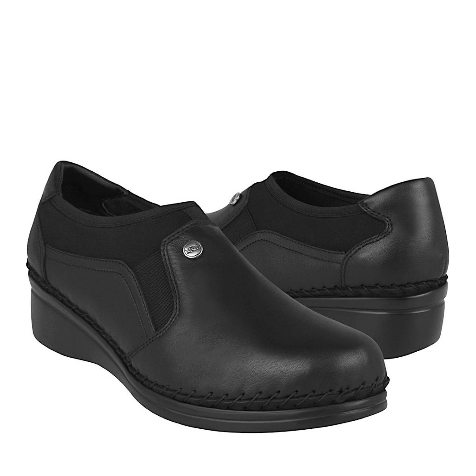 Lobo Black Lobo Zapateria ZAPATOS DAMA LOBO SOLO 4716 PIEL NEGRO