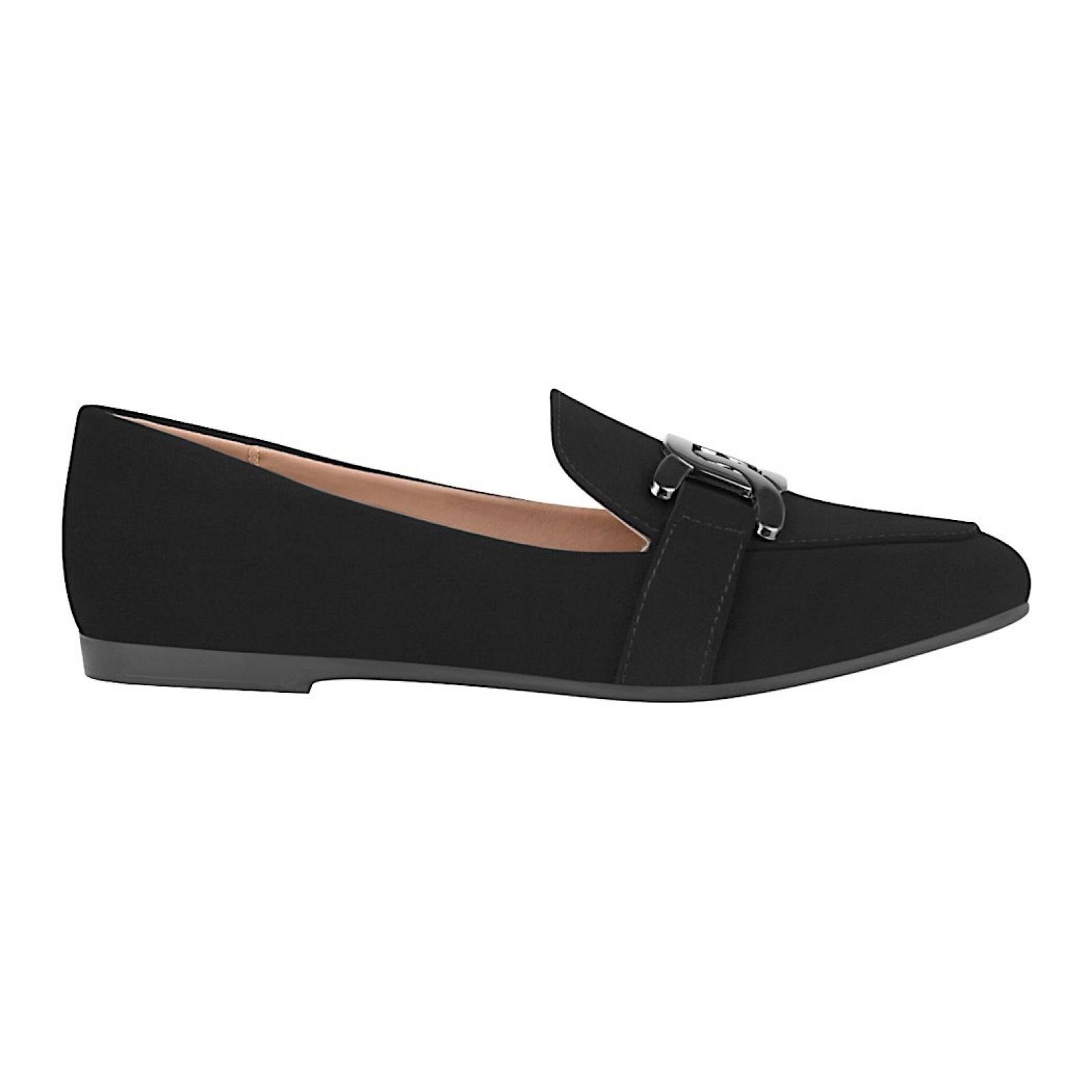 ZAPATOS CASUALES DAMA STYLO 2040 SUEDE NEGRO