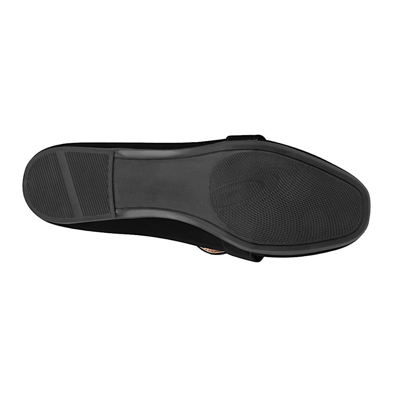 ZAPATOS CASUALES DAMA STYLO 2040 SUEDE NEGRO