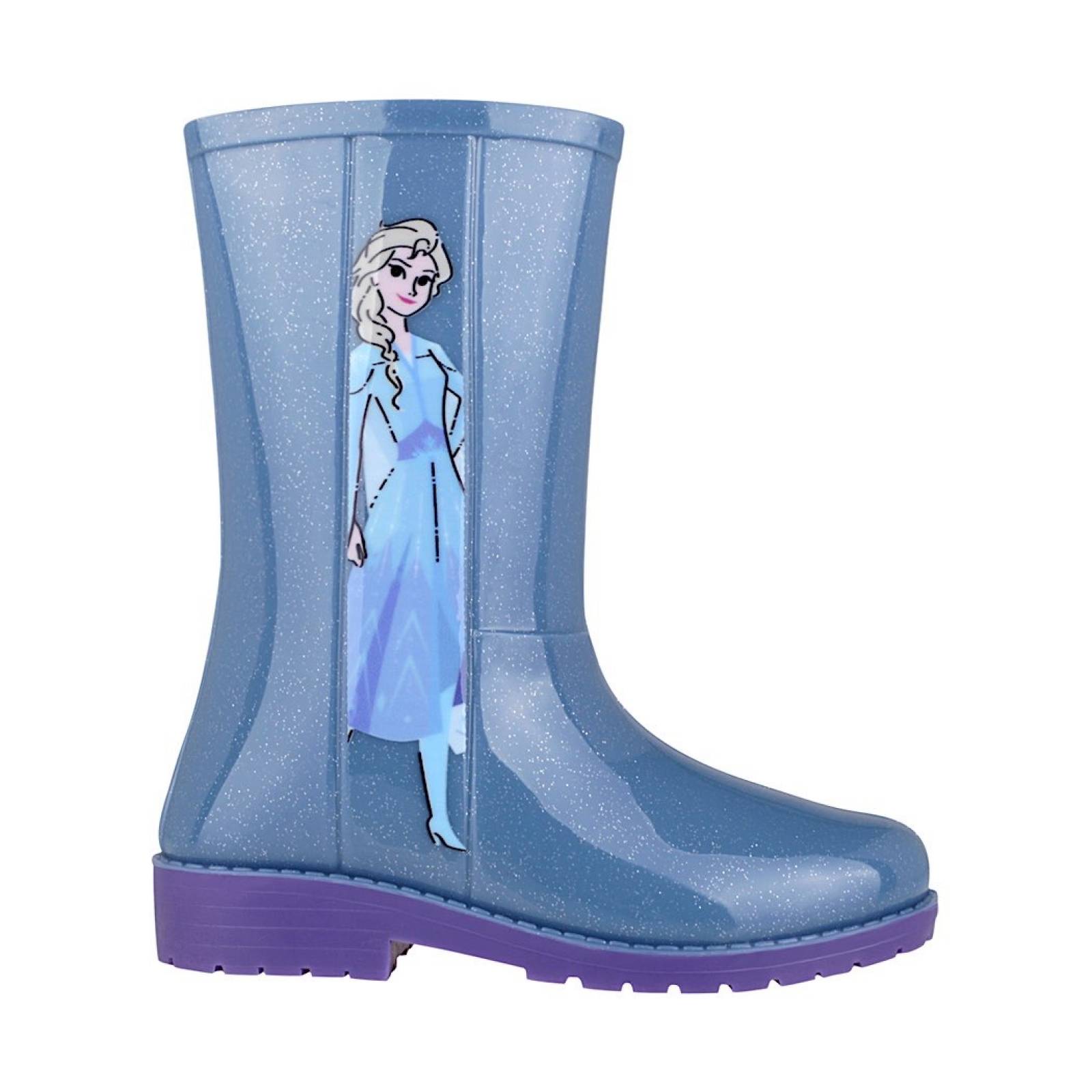 BOTAS PARA LLUVIA NIÑA FROZEN 12071 SINTÉTICO AZUL