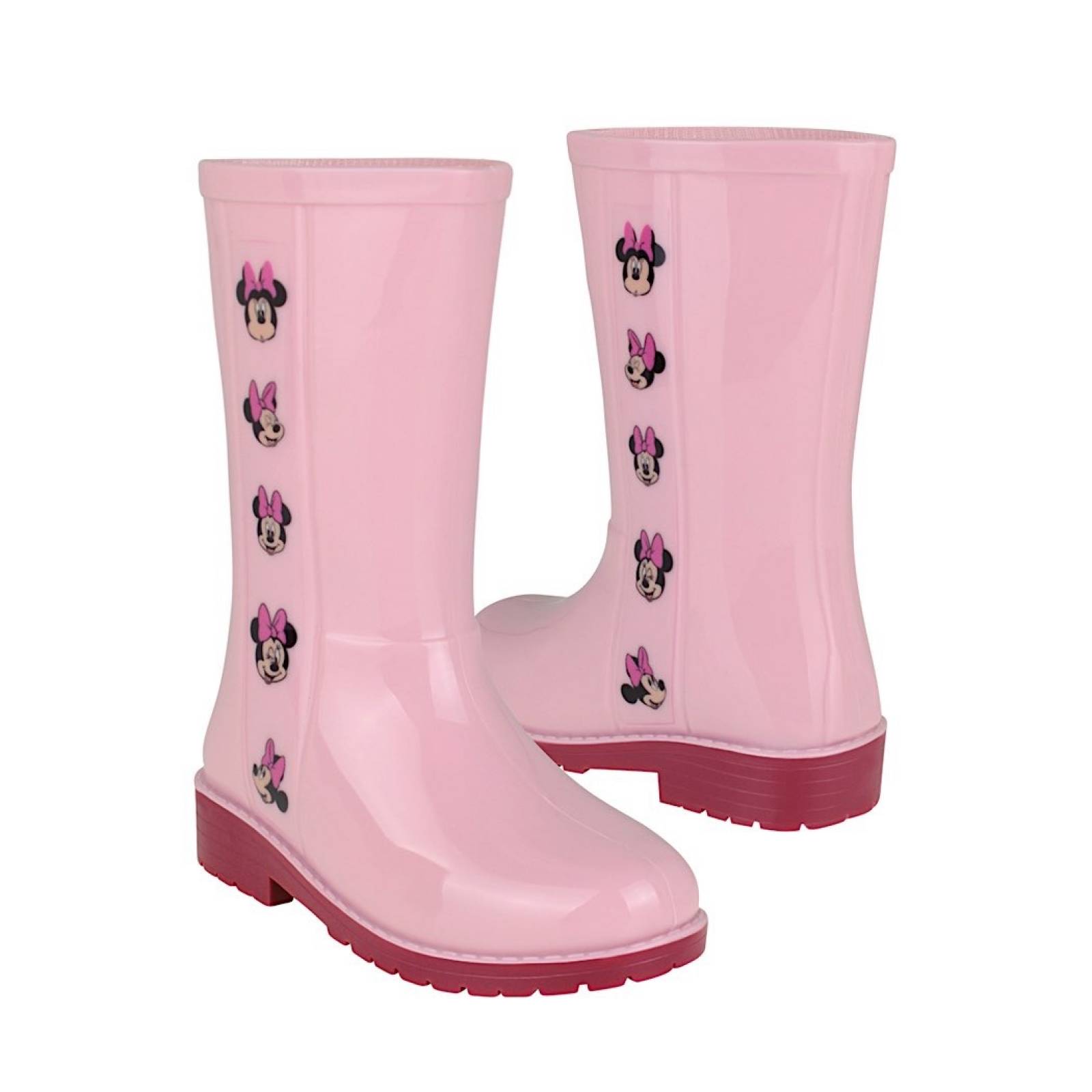 BOTAS PARA LLUVIA MINNIE MOUSE NIÑA 12070 SINTÉTICO ROSA